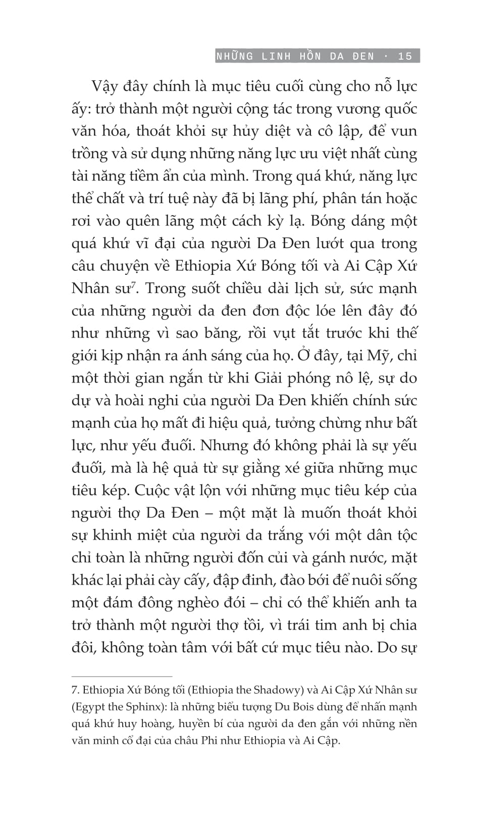 Những Linh Hồn Da Đen