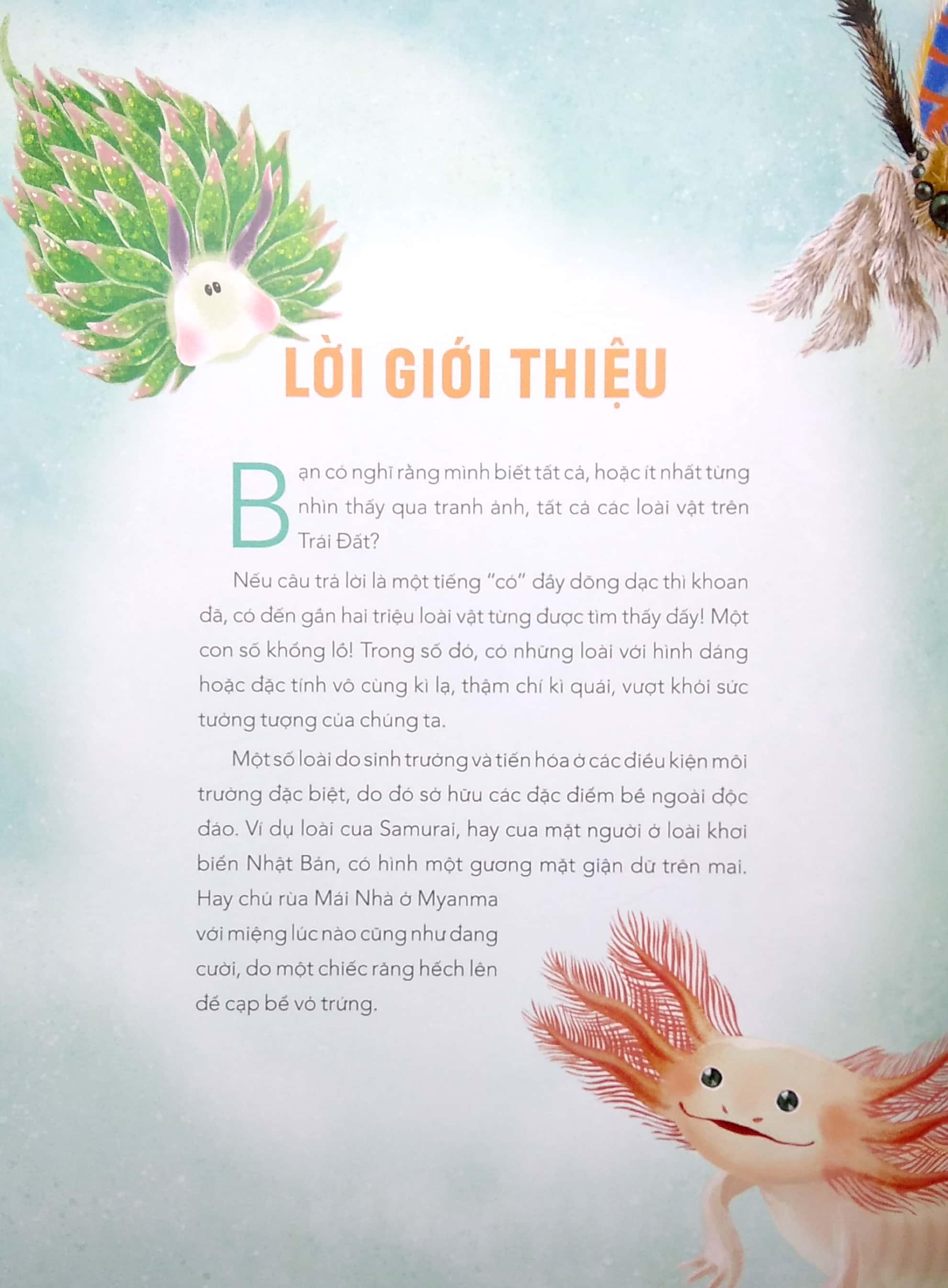 những loài vật kì lạ nhất quả đất