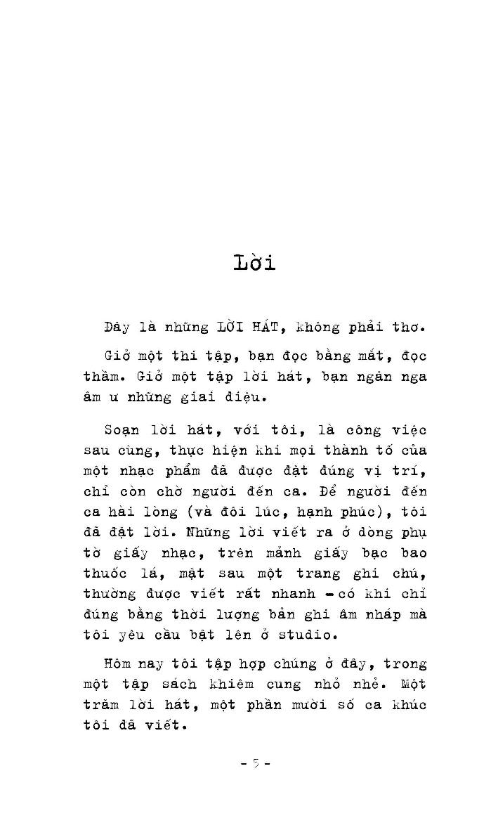 những lời bình yên