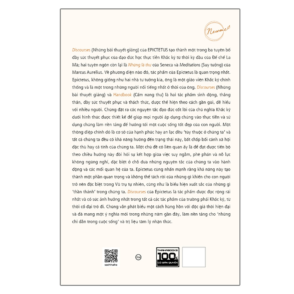 những lời giáo huấn của epictetus