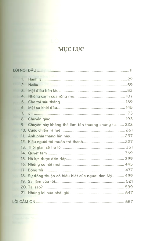 những lời hứa phải giữ - cuộc đời và sự nghiệp chính trị của tôi