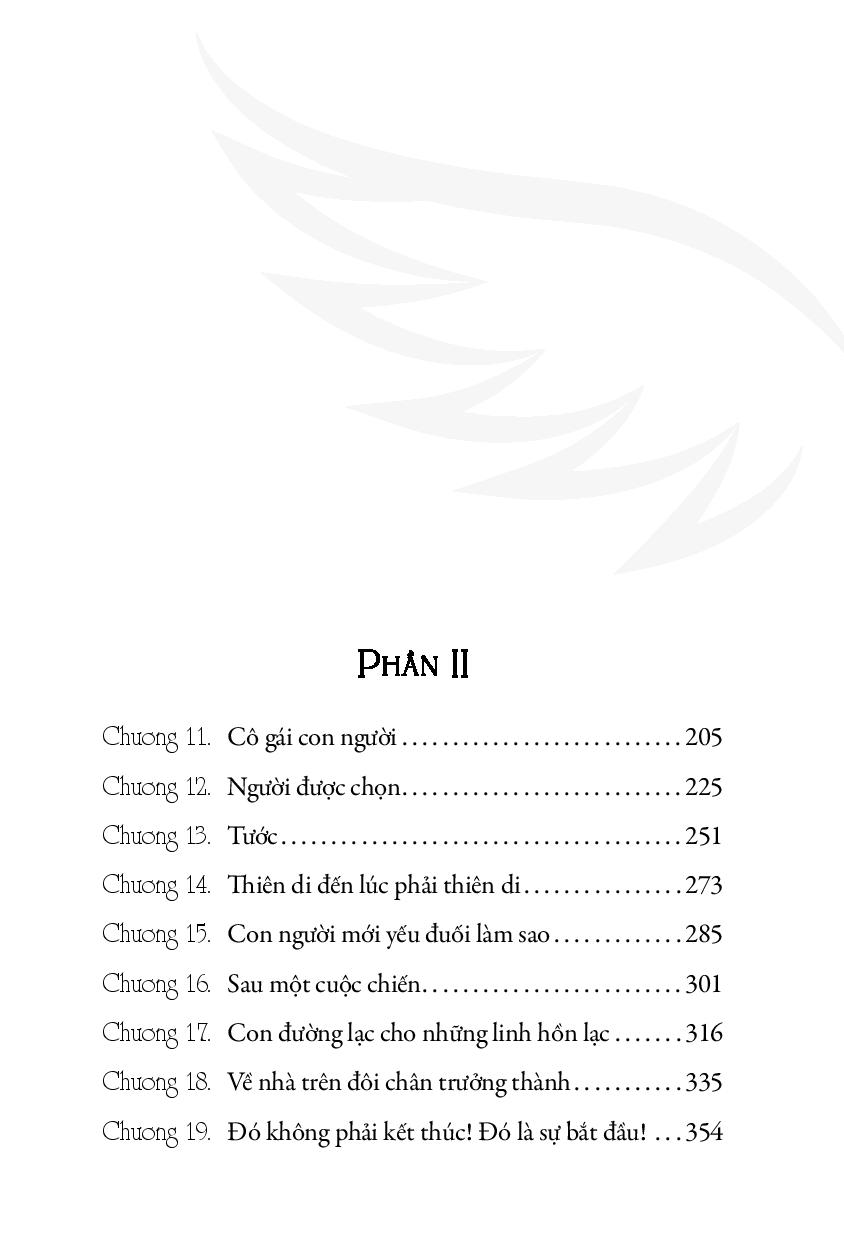 những màu cánh thiên thần