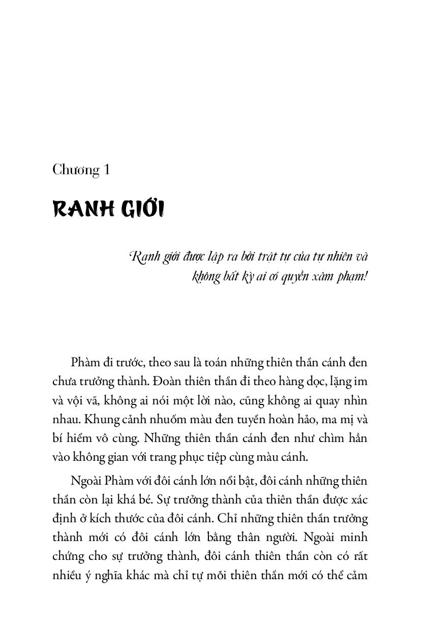 những màu cánh thiên thần