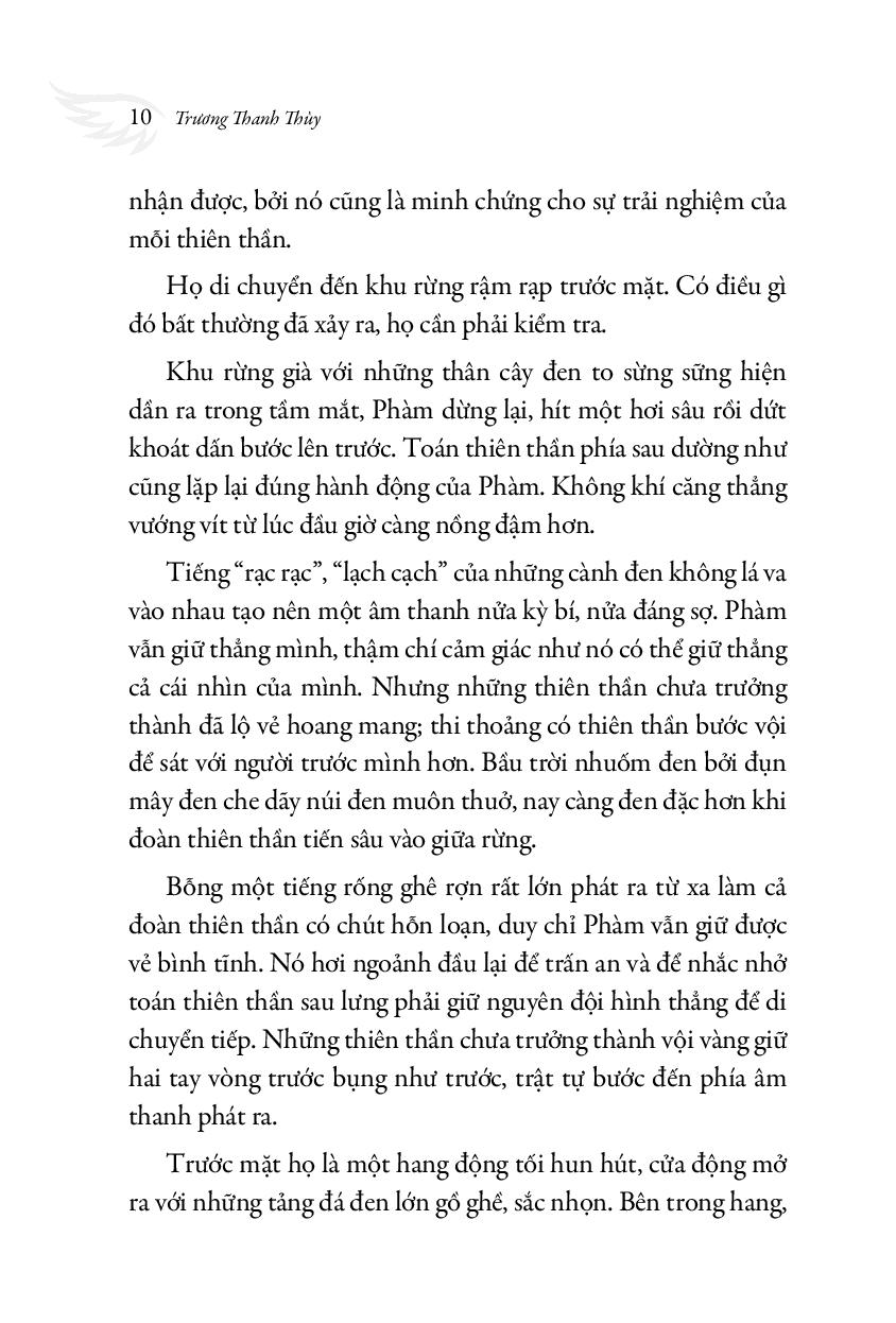 những màu cánh thiên thần