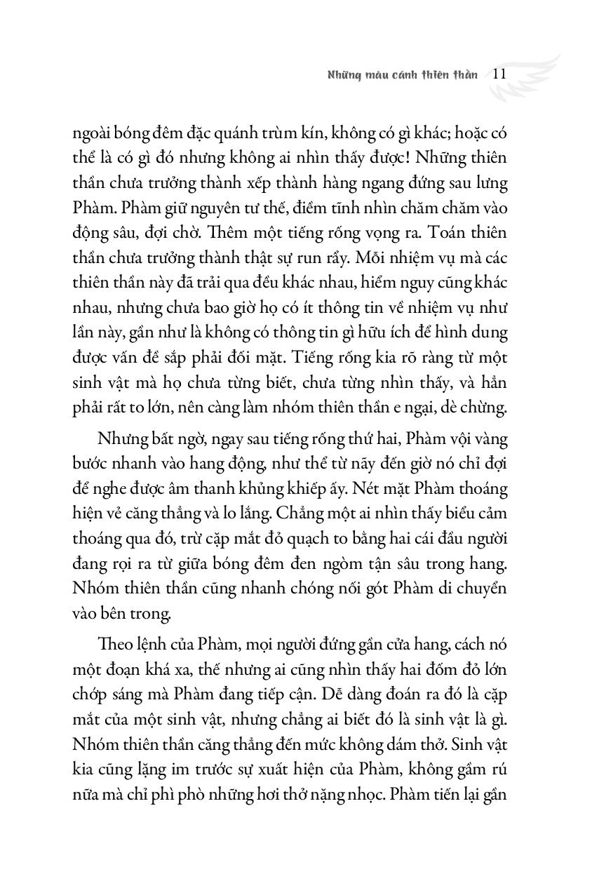 những màu cánh thiên thần