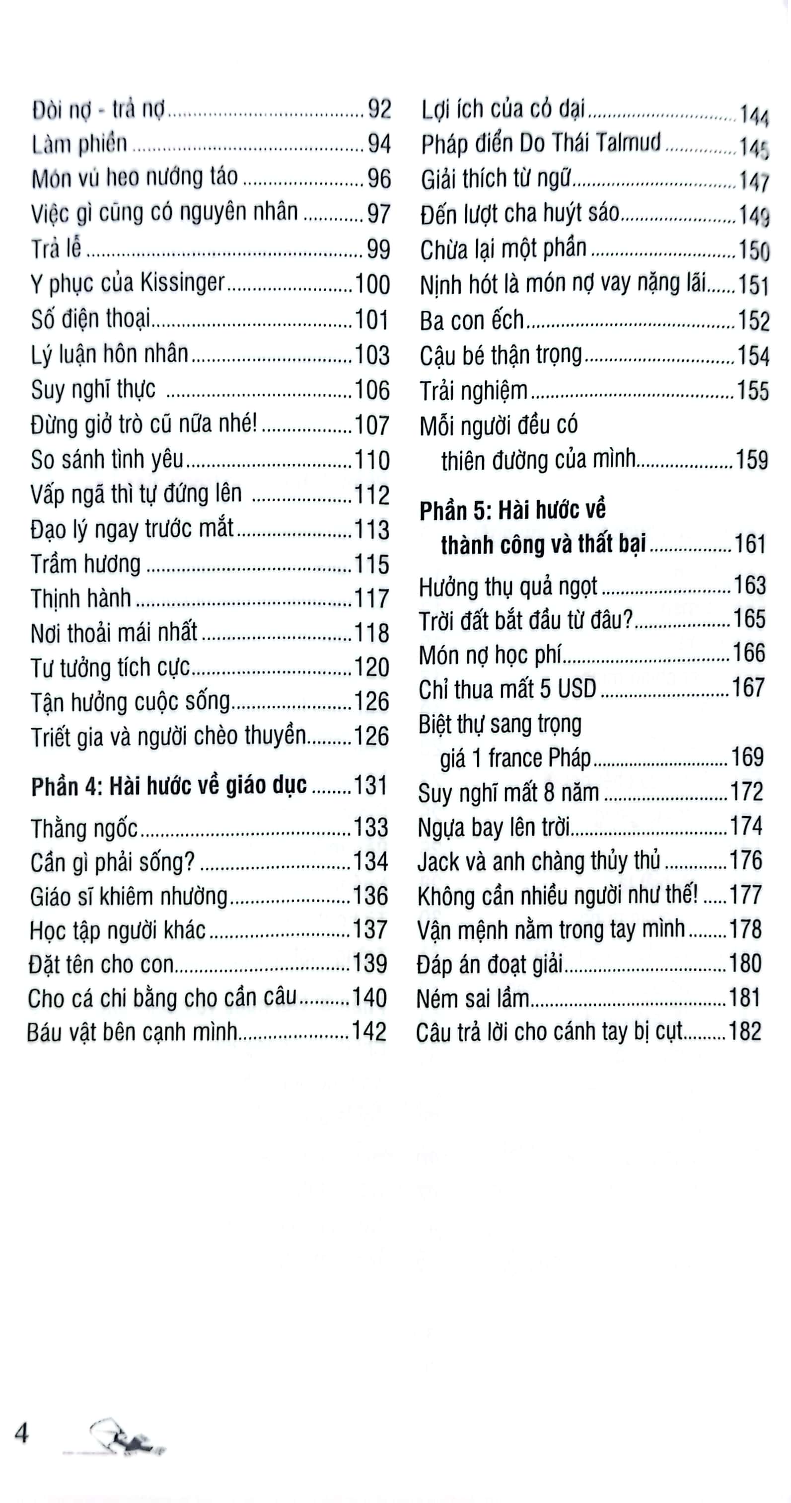 những mẫu chuyện hài hước trong xử thế của người do thái (tái bản 2024)