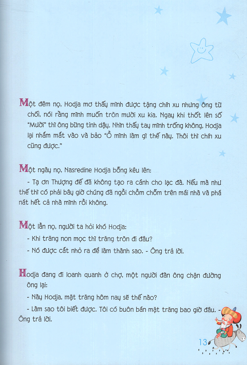 những mẩu chuyện hài hước về nasreddin hodja (tái bản 2018)