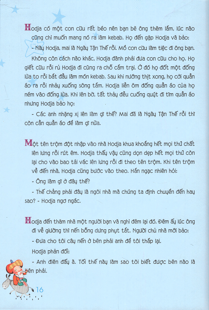 những mẩu chuyện hài hước về nasreddin hodja (tái bản 2018)