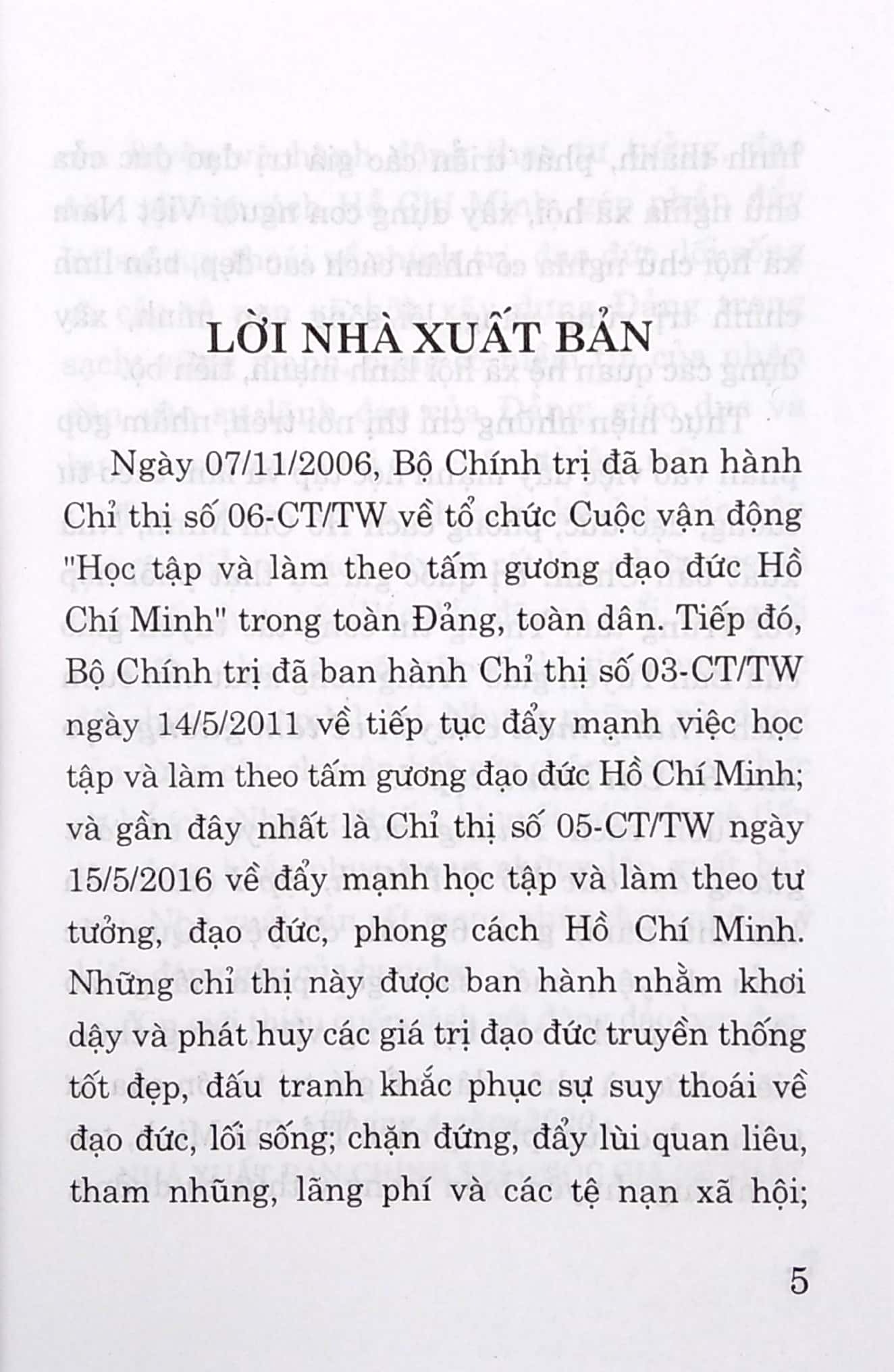 những mẩu chuyện về tấm gương đạo đức hồ chí minh - tập 1 (tái bản)