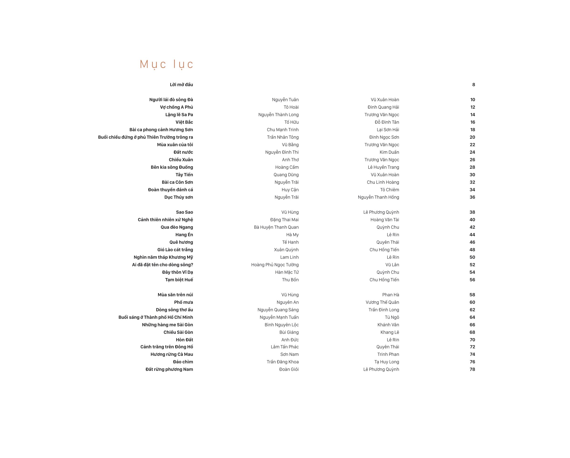 những miền lưu dấu - cảnh việt trong văn chương