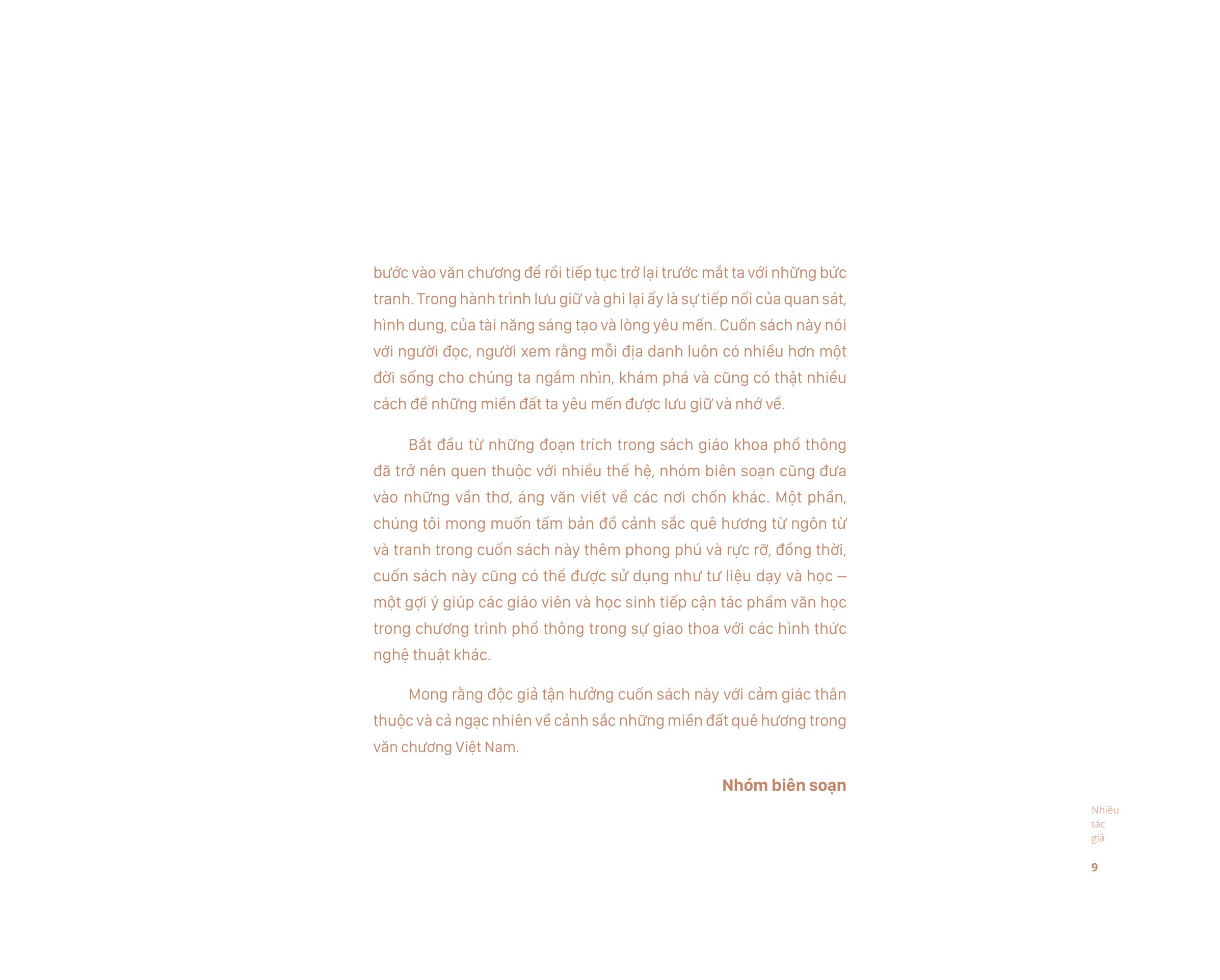 những miền lưu dấu - cảnh việt trong văn chương