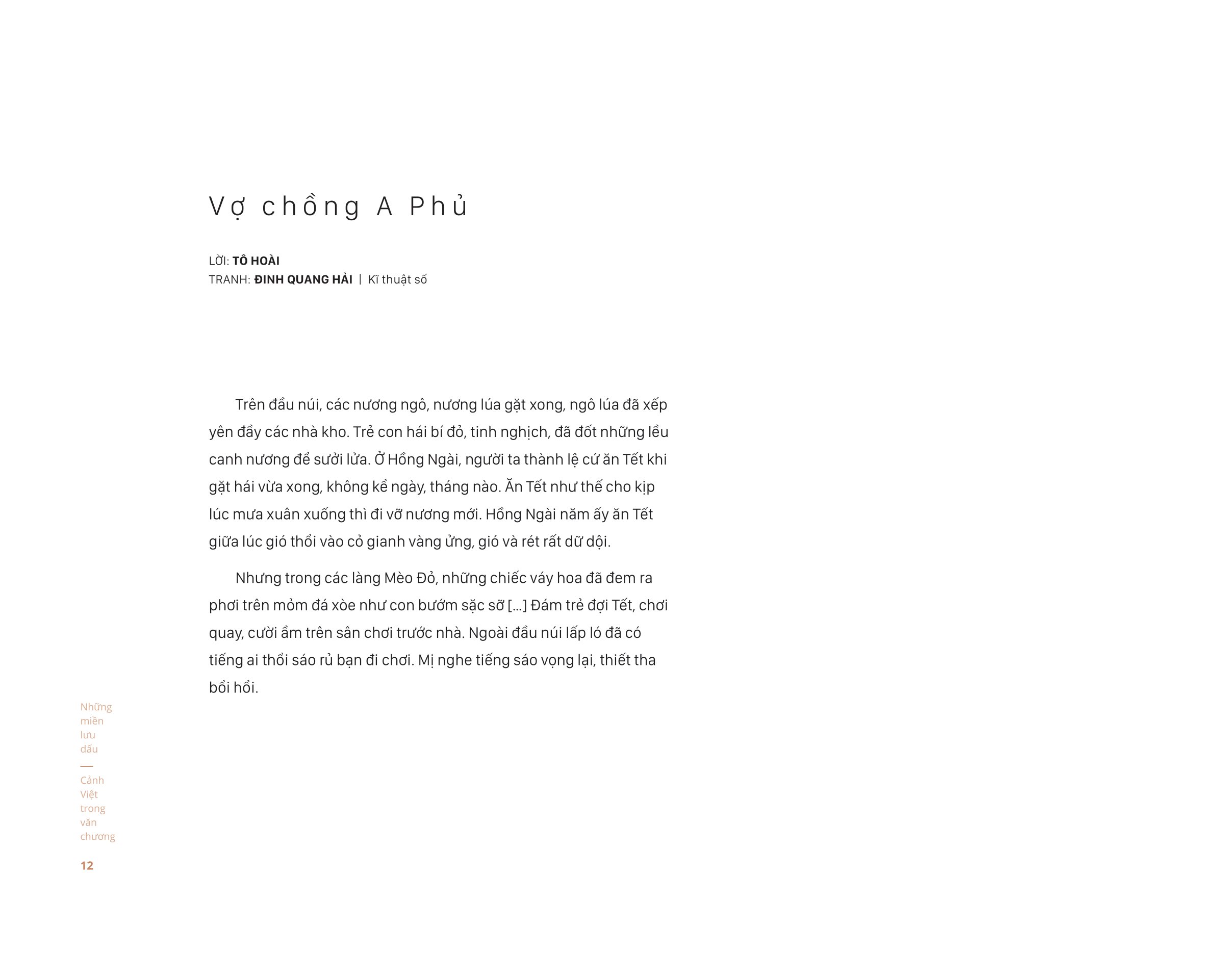 những miền lưu dấu - cảnh việt trong văn chương