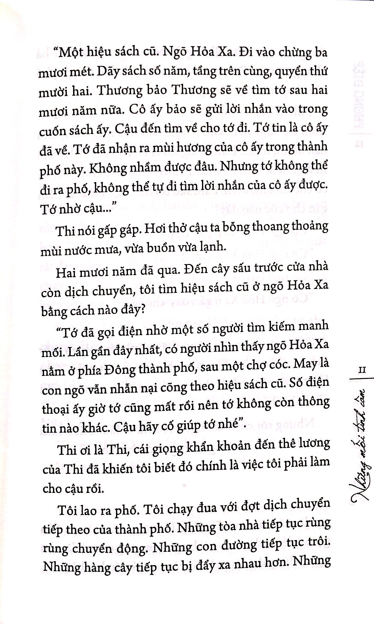 những mối tình câm