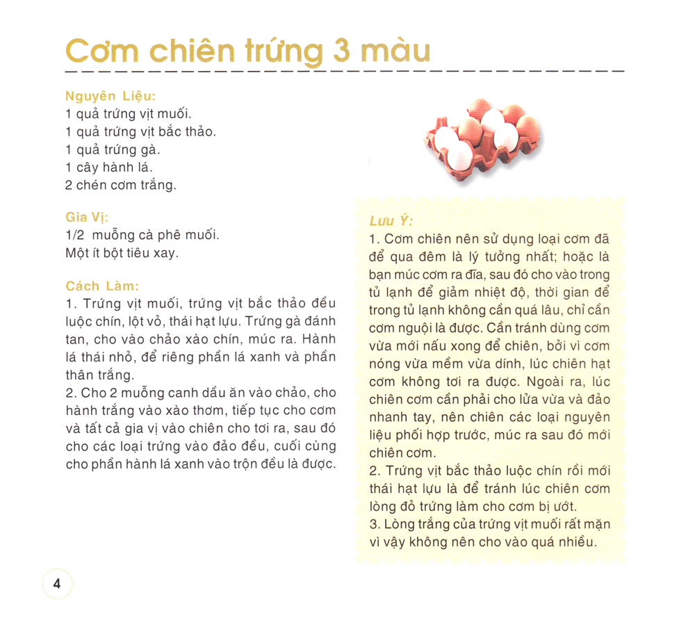 những món cơm đặc sắc (tái bản)