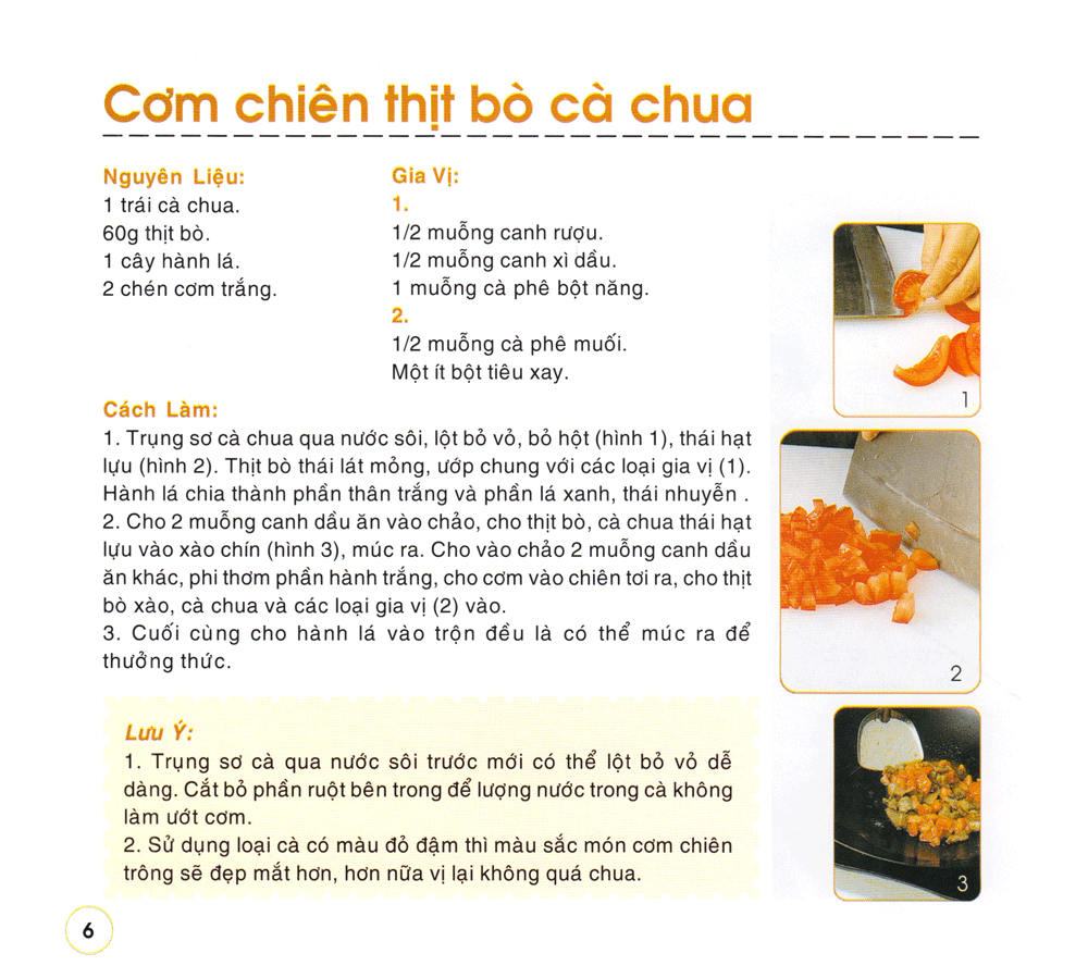 những món cơm đặc sắc (tái bản)