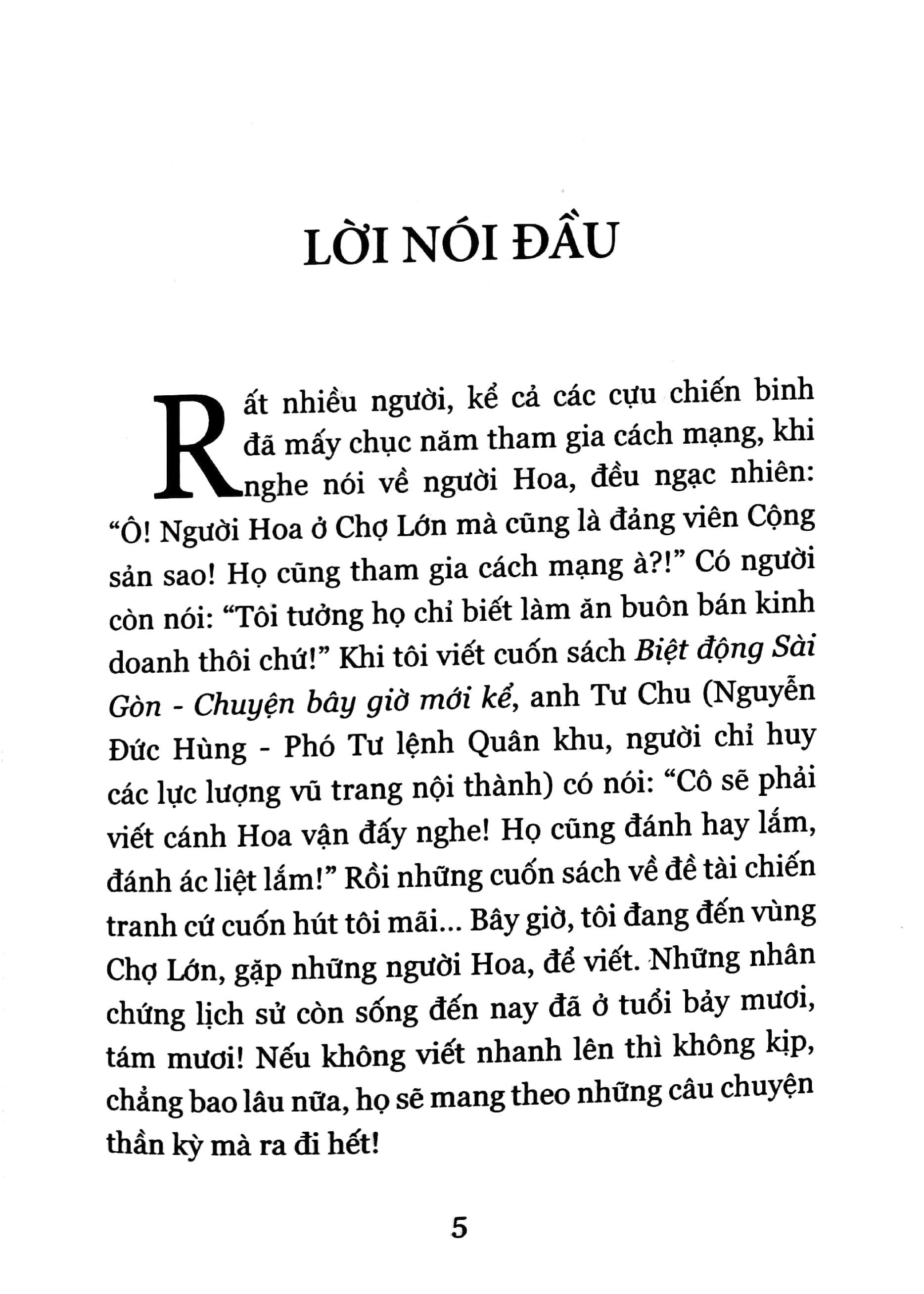 những mũi tên đồng vùng chợ lớn