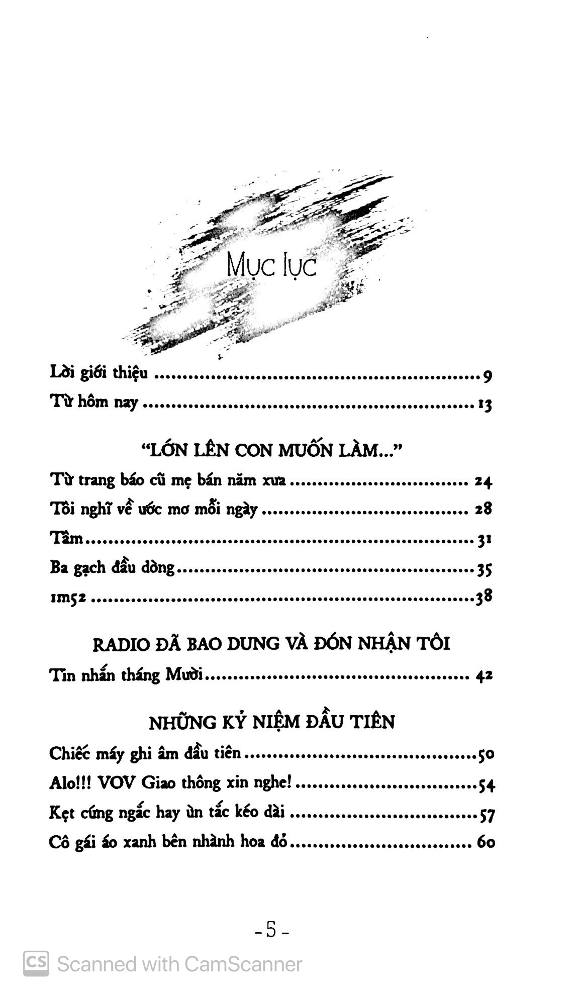 những năm tháng ấy cùng radio