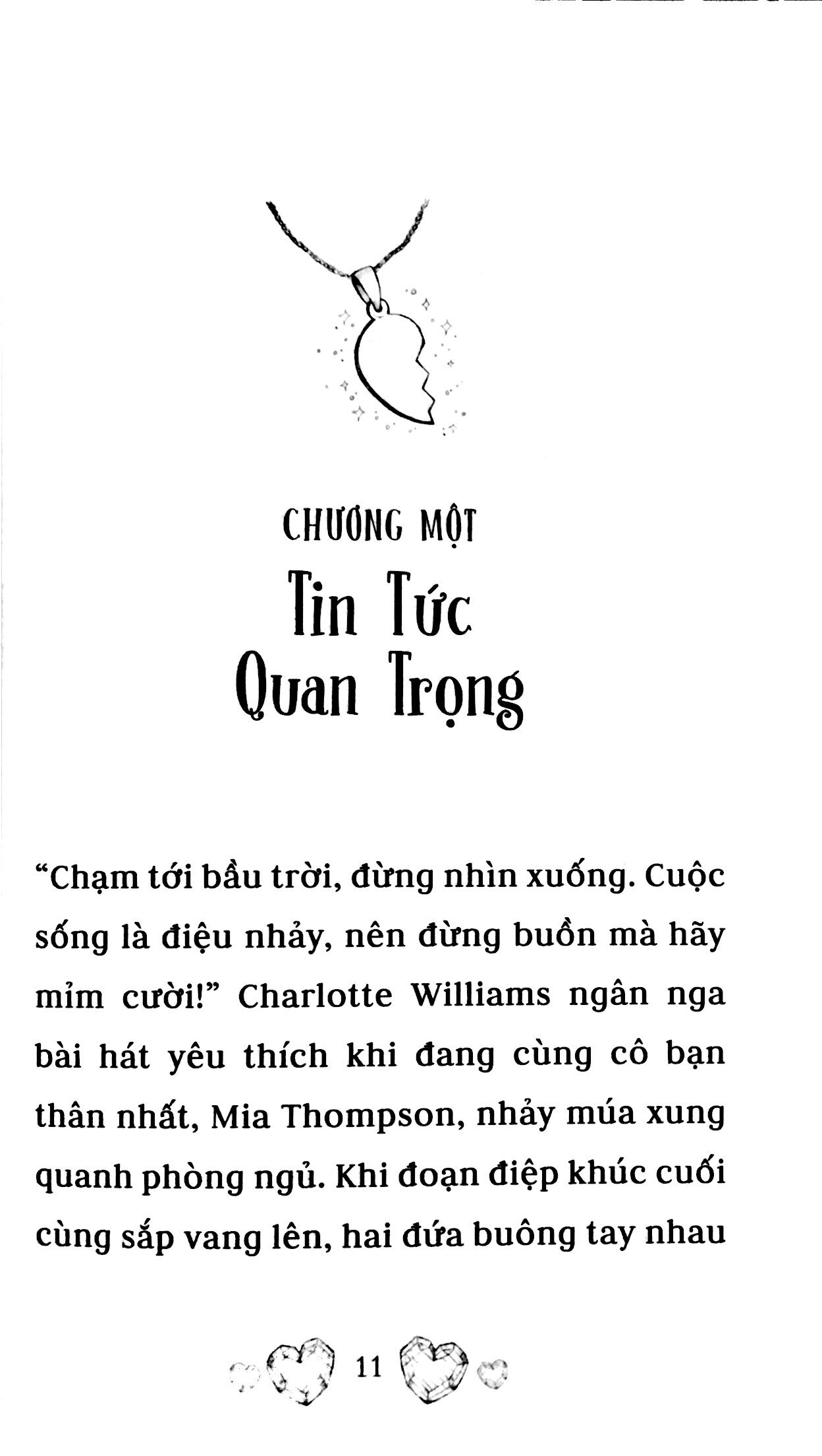 những nàng công chúa bí ẩn - sợi dây chuyền thần kỳ (sách in mực thiên nhiên)