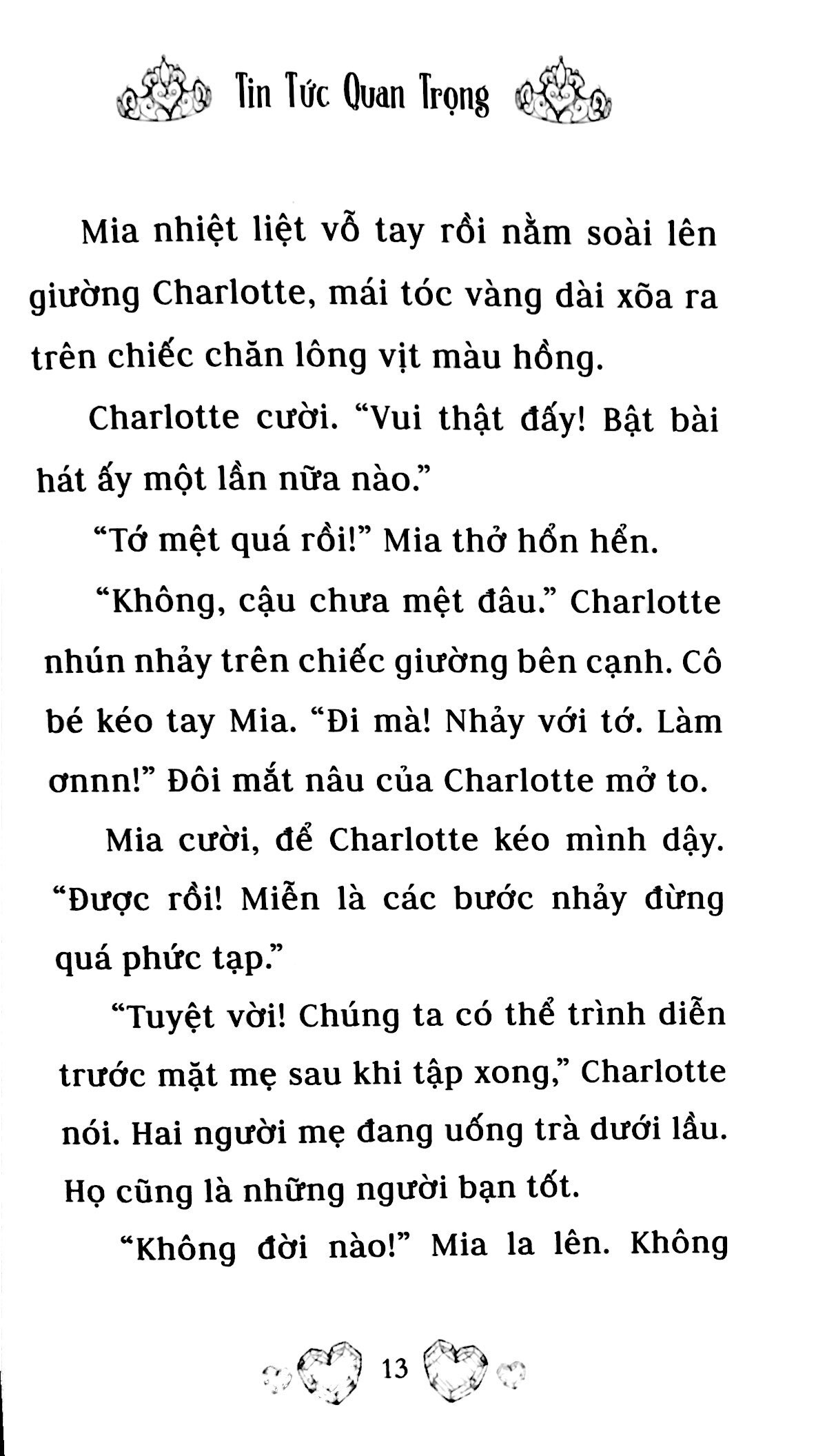 những nàng công chúa bí ẩn - sợi dây chuyền thần kỳ (sách in mực thiên nhiên)