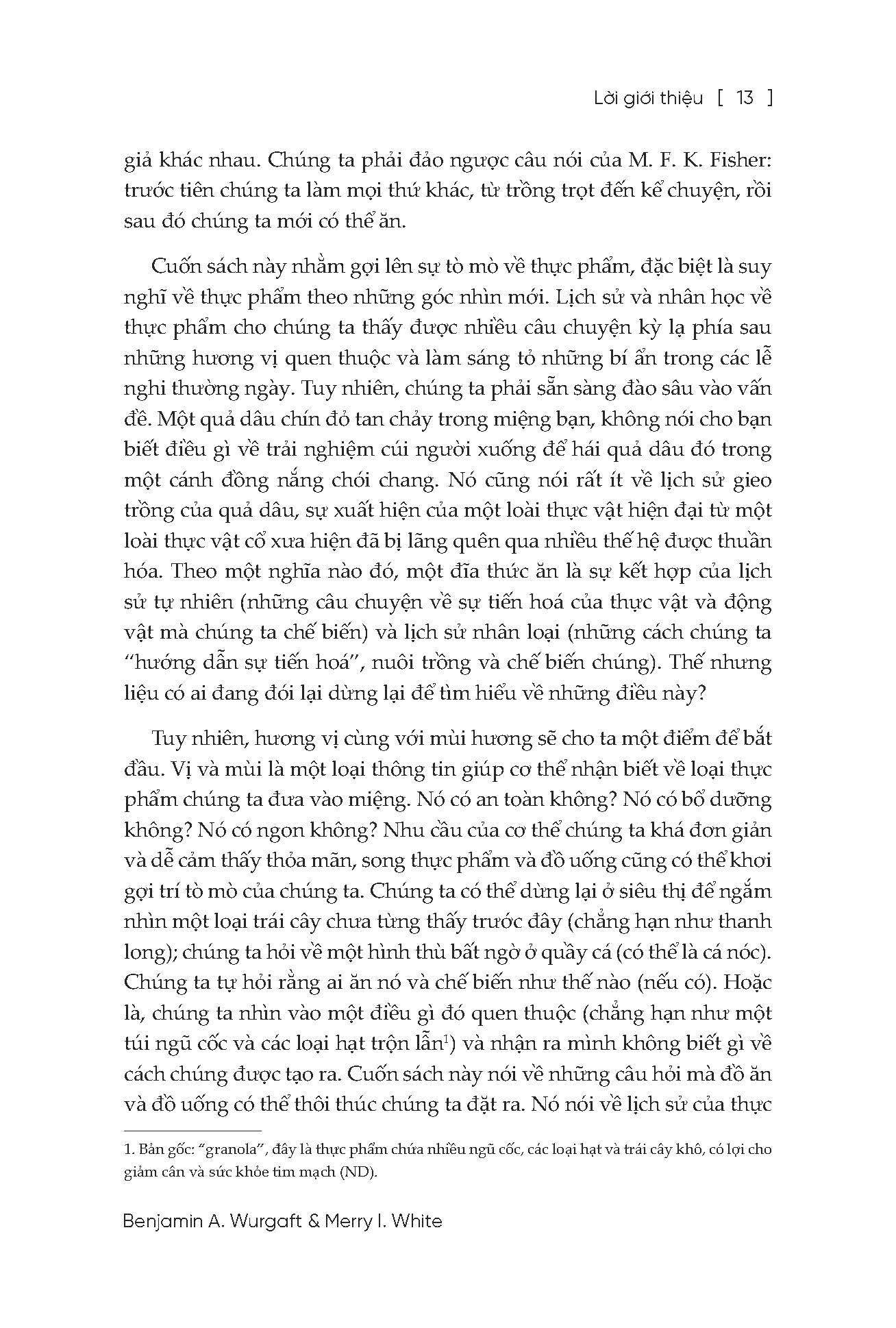 những nẻo đường ẩm thực - ăn uống qua lăng kính lịch sử và văn hóa