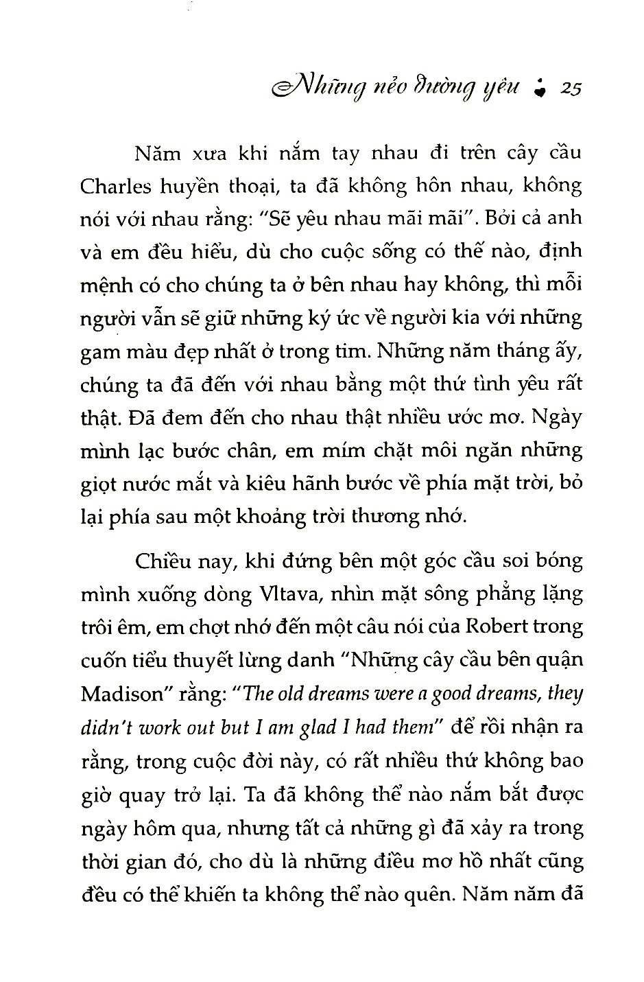 những nẻo đường yêu