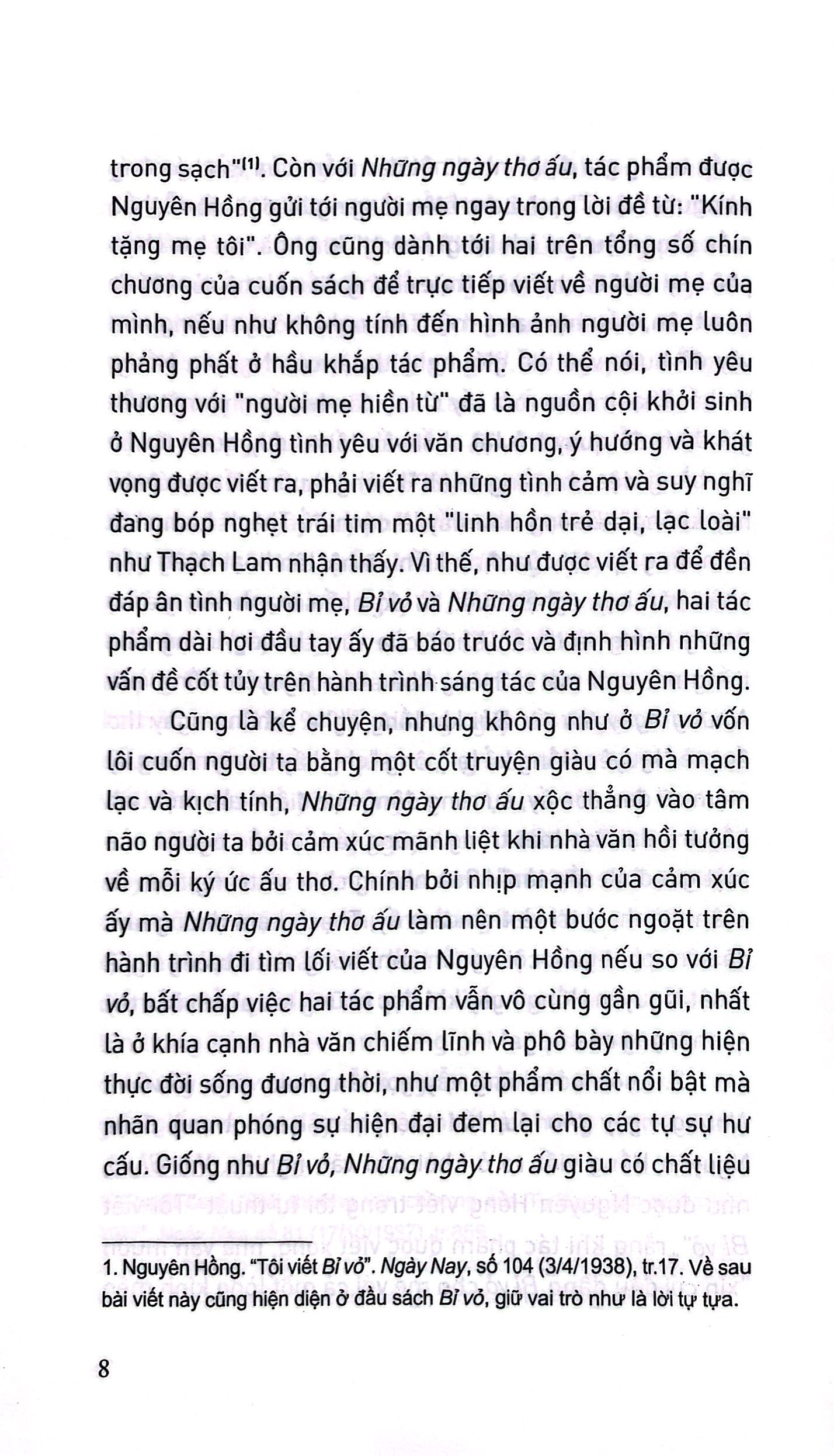 những ngày thơ ấu