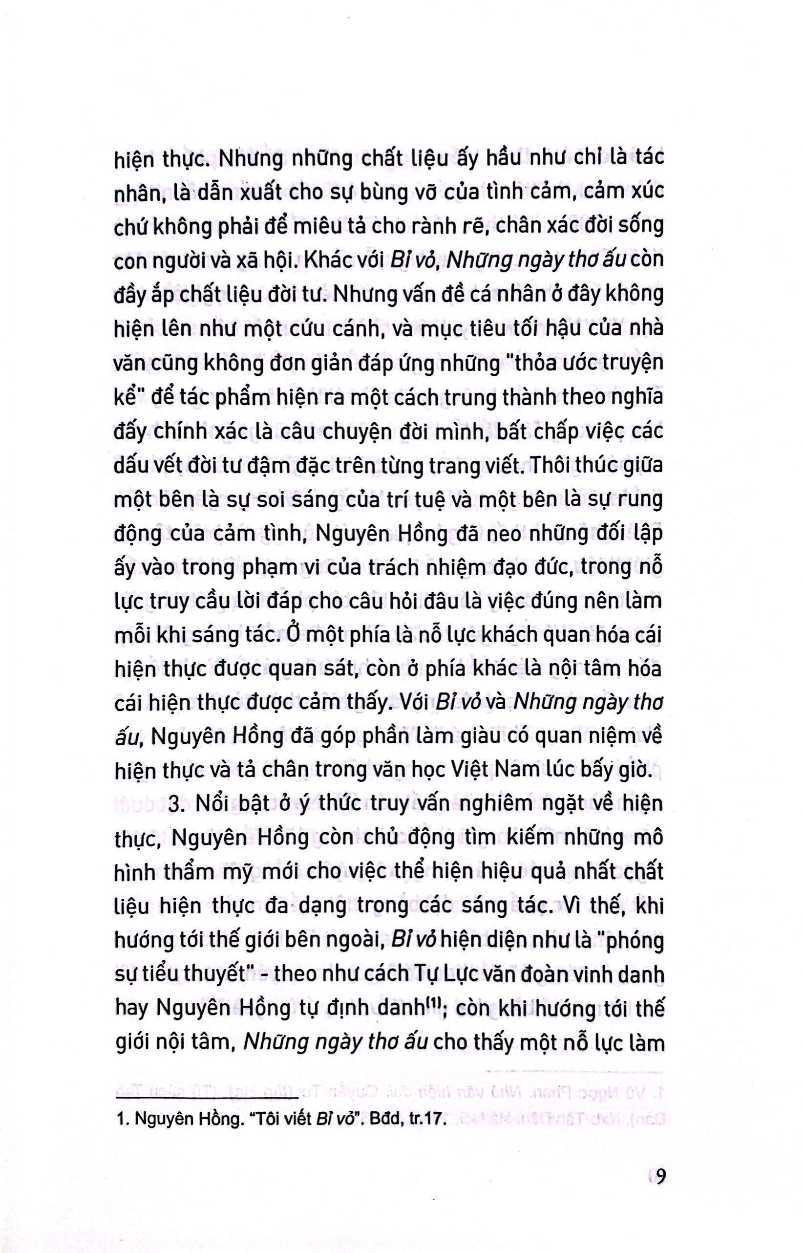 những ngày thơ ấu