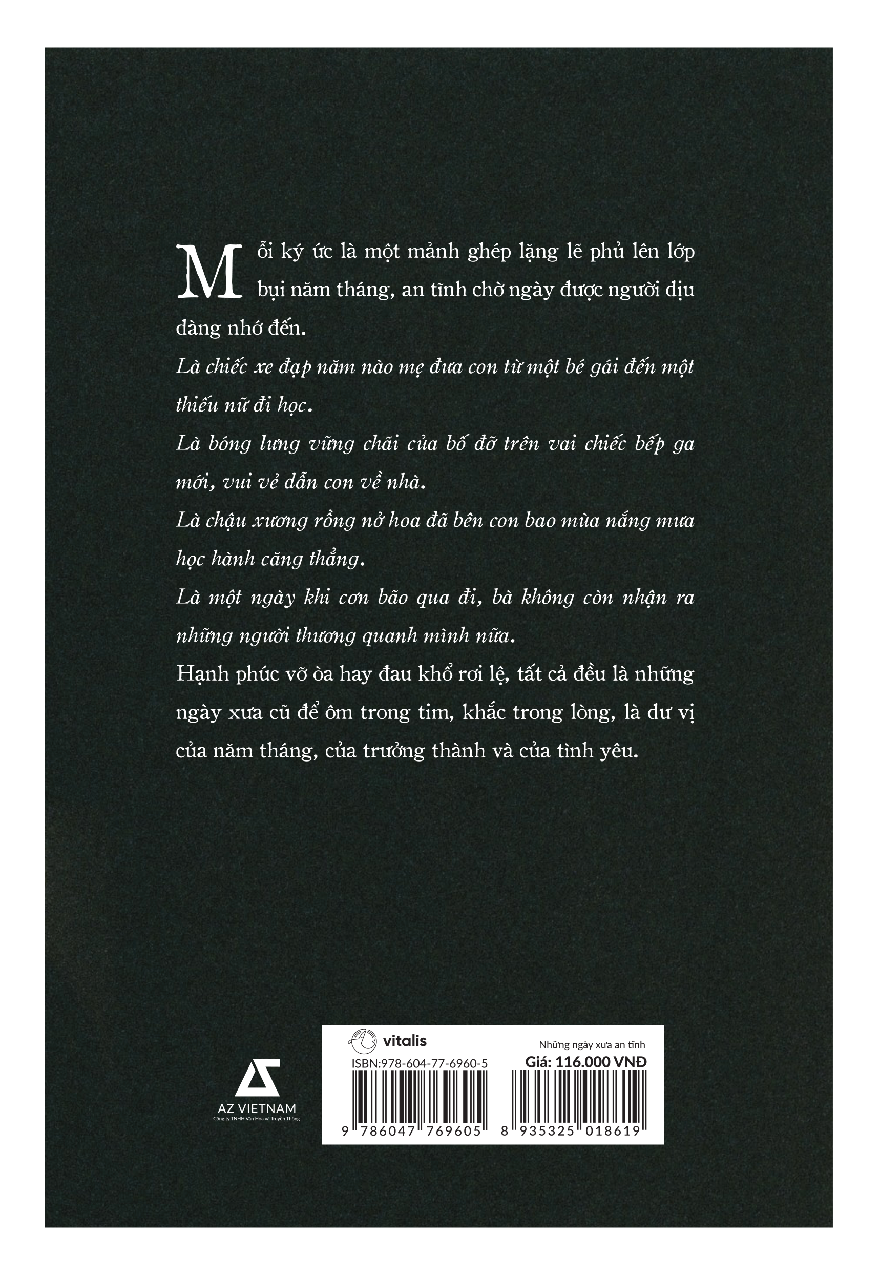 những ngày xưa an tĩnh