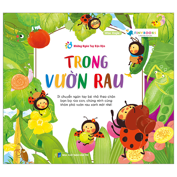 những ngón tay bận rộn - trong vườn rau