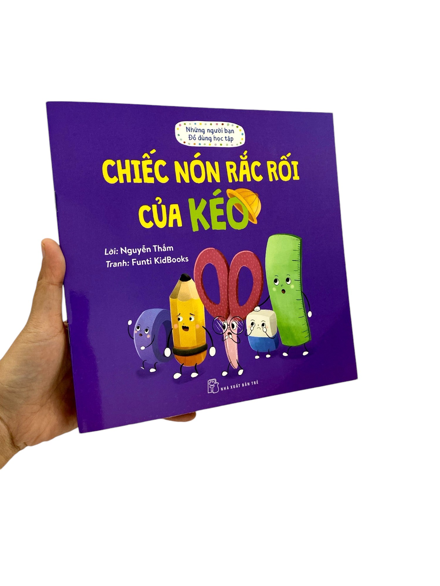 những người bạn đồ dùng học tập - chiếc nón rắc rối của kéo