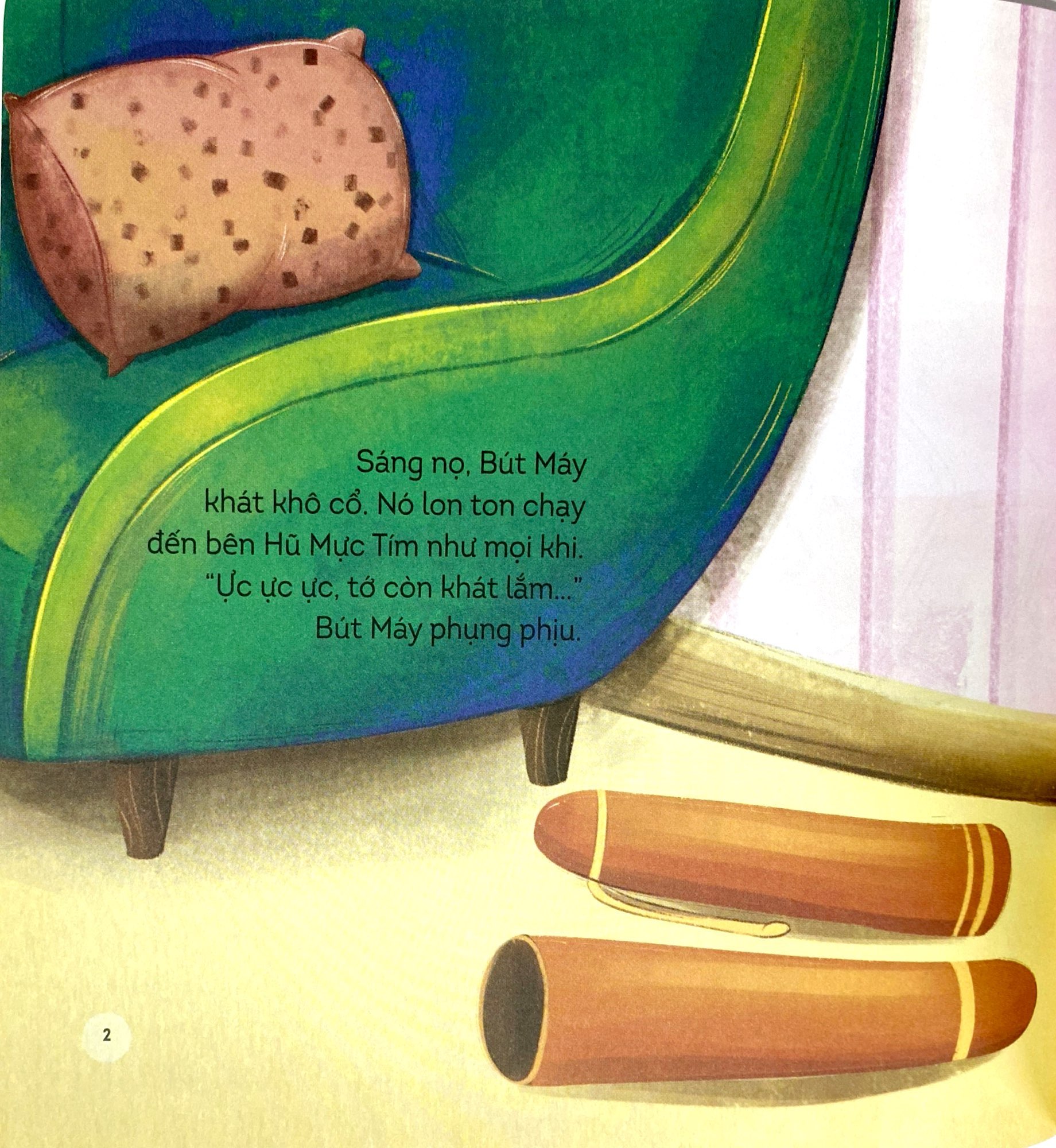 những người bạn đồ dùng học tập - chuyến đi cuối cùng của hũ mực tím