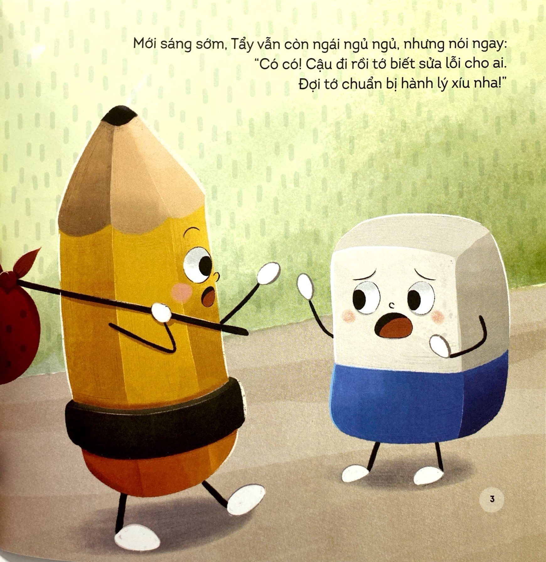 những người bạn đồ dùng học tập - chuyến du lịch vui nhất trần đời