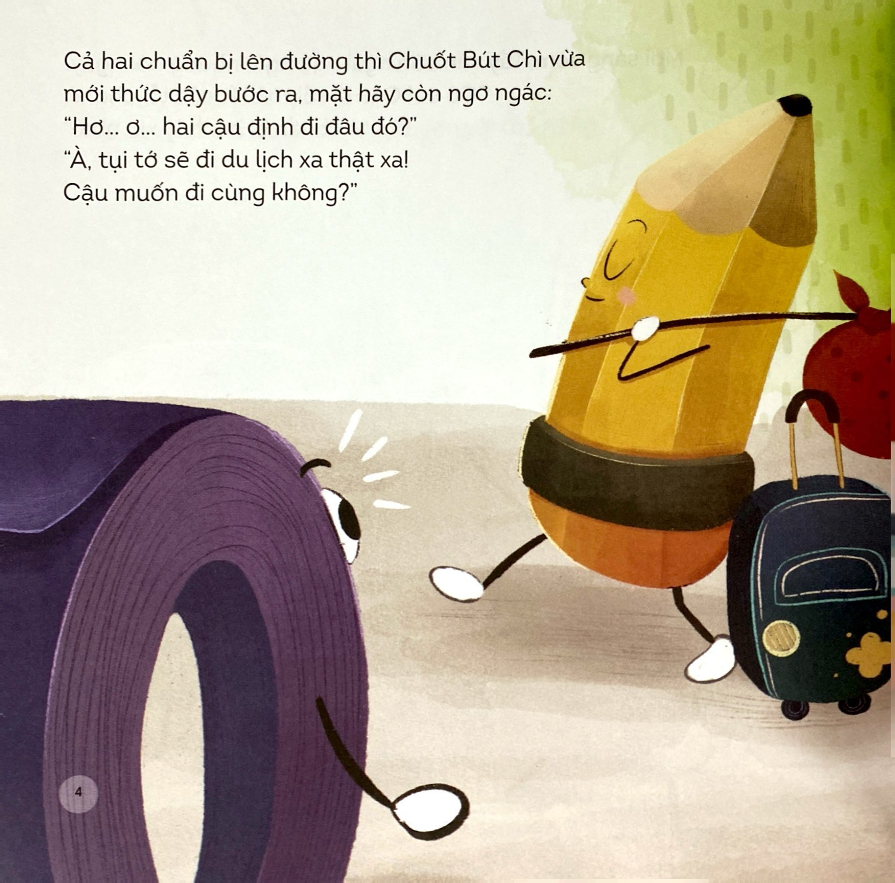 những người bạn đồ dùng học tập - chuyến du lịch vui nhất trần đời