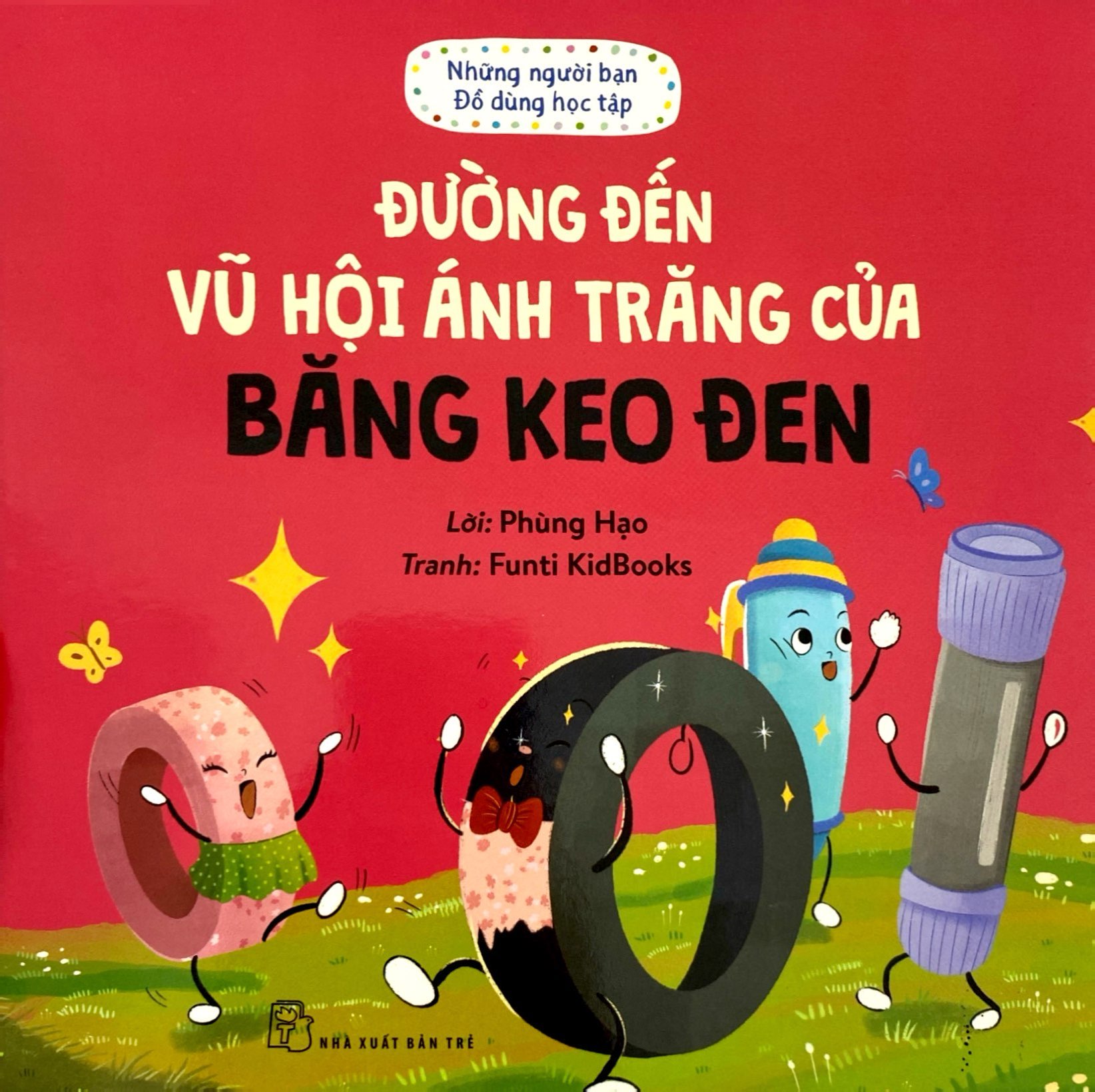 những người bạn đồ dùng học tập - đường đến vũ hội ánh trăng của băng keo đen