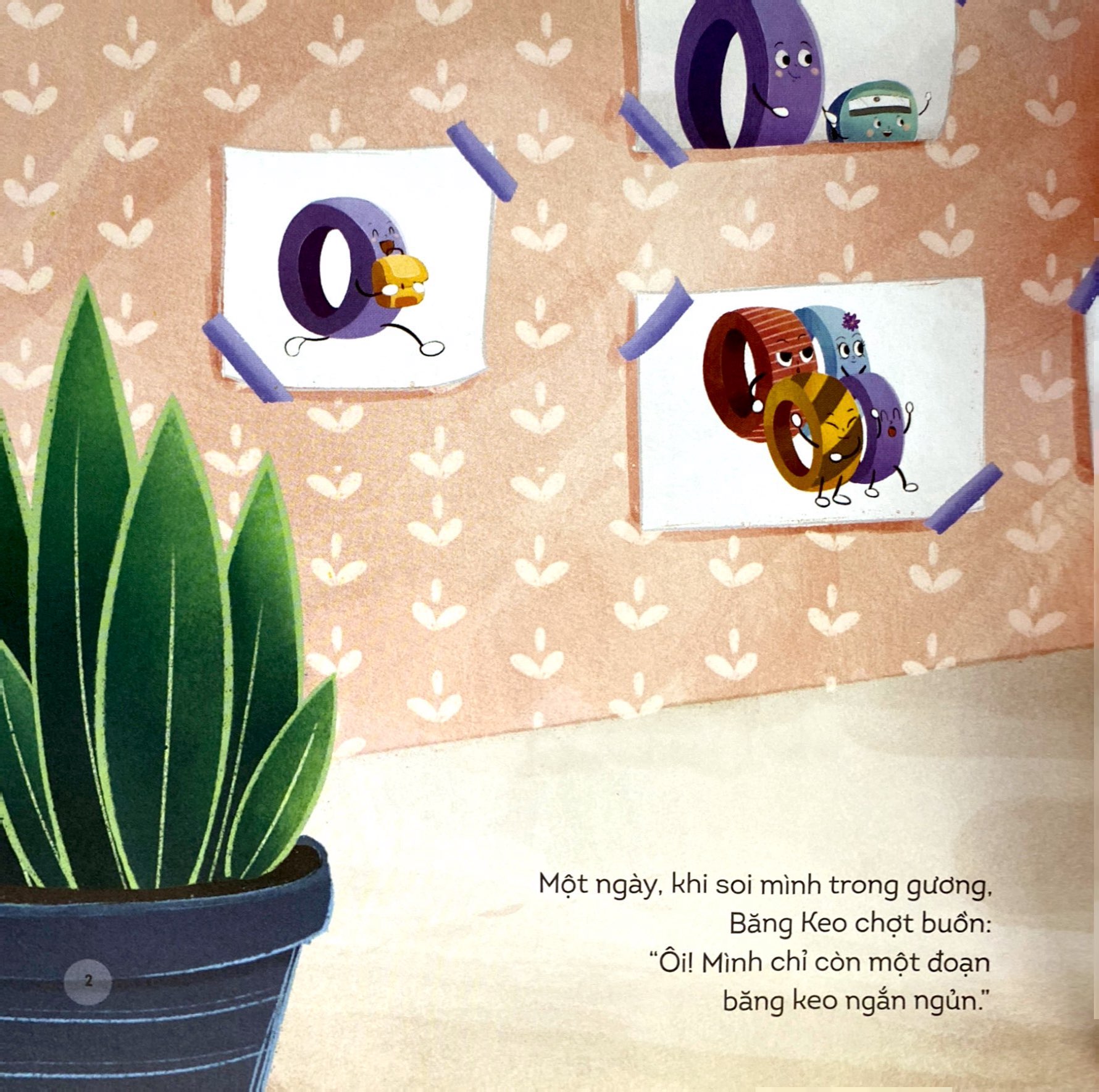 những người bạn đồ dùng học tập - hành trình mới của băng keo