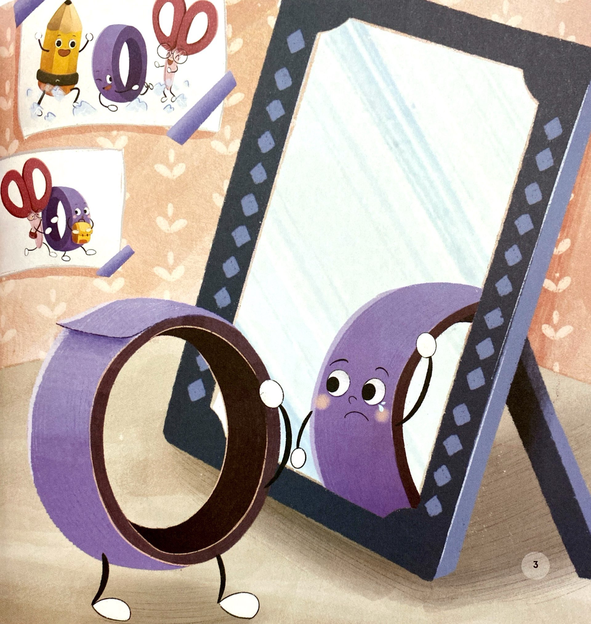 những người bạn đồ dùng học tập - hành trình mới của băng keo