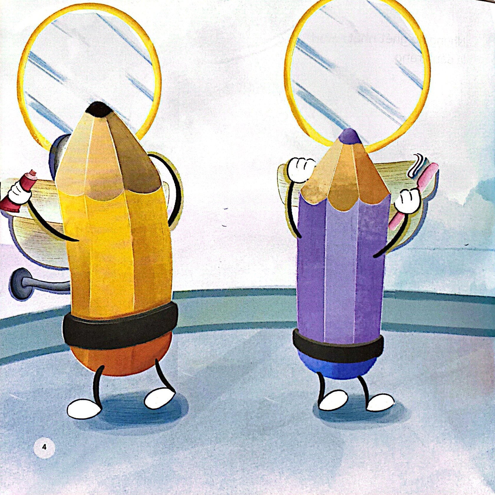 những người bạn đồ dùng học tập - nụ cười gỉ sét của chuốt bút chì