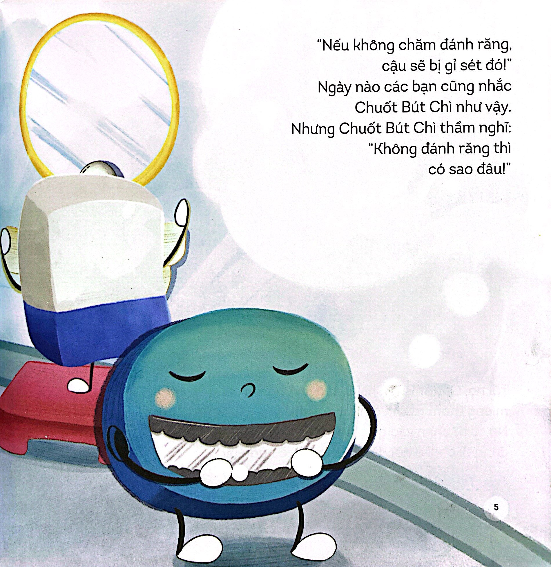 những người bạn đồ dùng học tập - nụ cười gỉ sét của chuốt bút chì