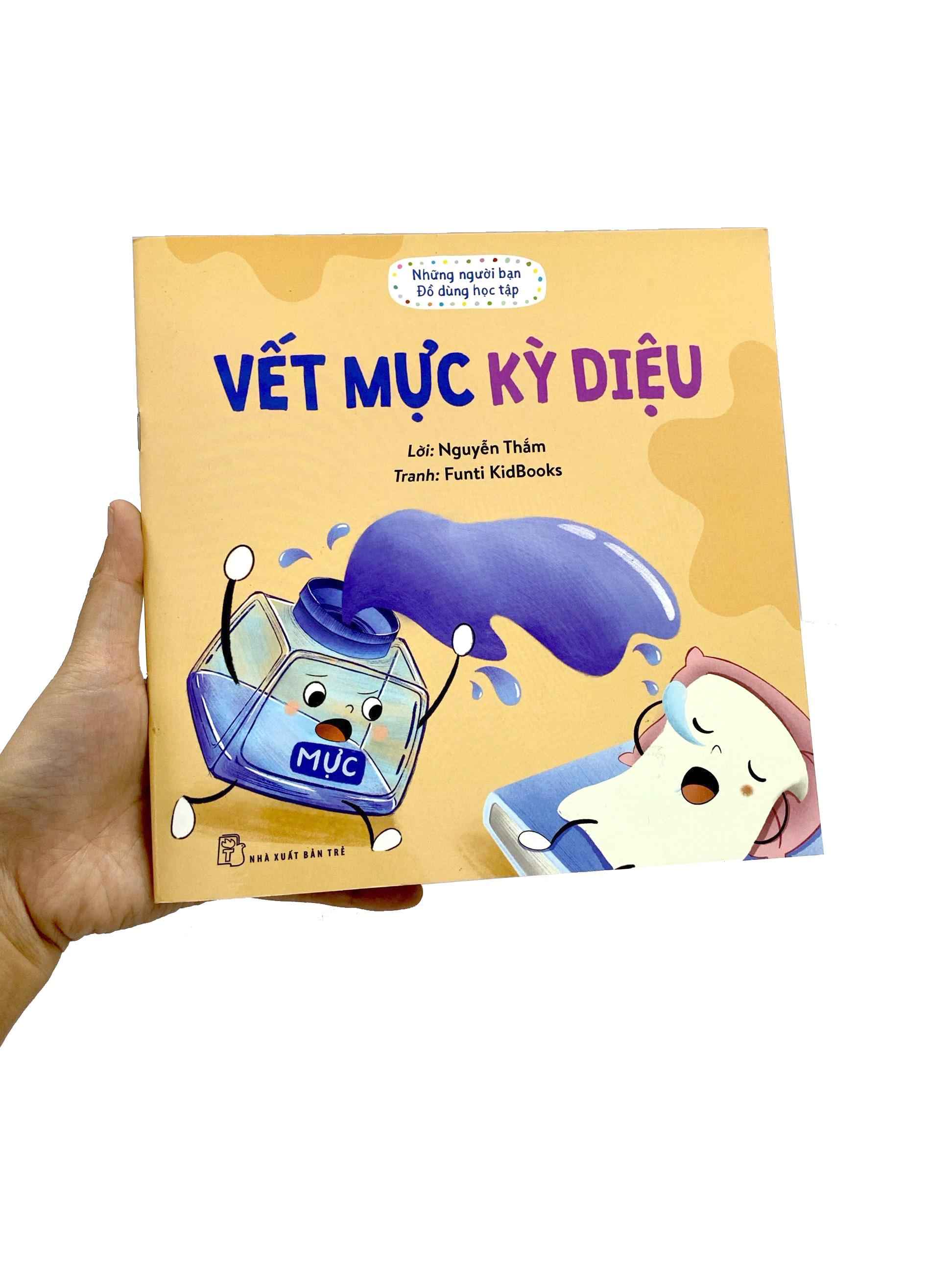 những người bạn đồ dùng học tập - vết mực kỳ diệu