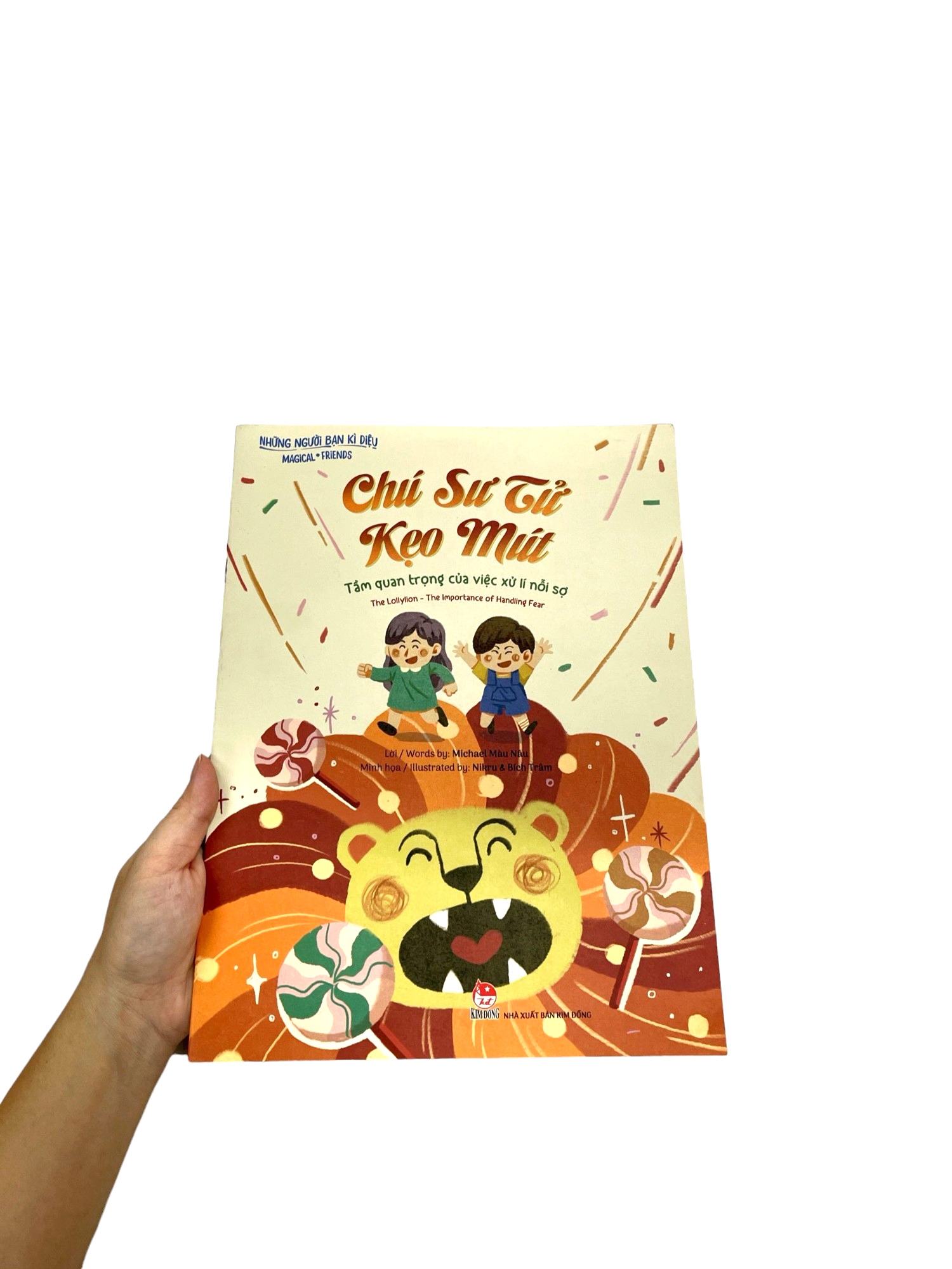 những người bạn kì diệu - chú sư tử kẹo mút - tầm quan trọng của việc xử lí nỗi sợ - the lollylion - the importance of handling fear