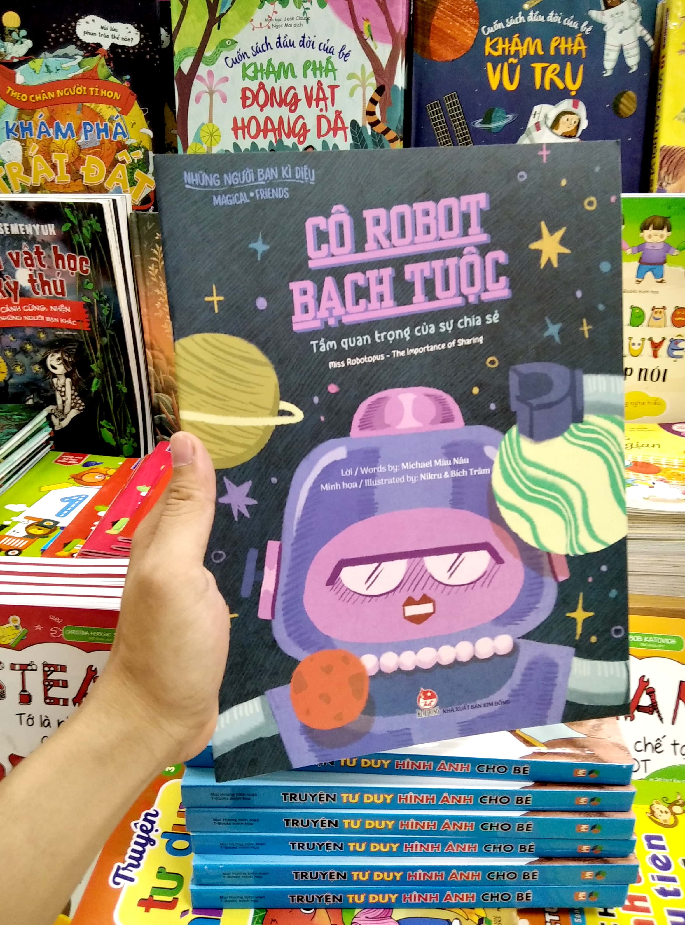 những người bạn kì diệu - cô robot bạch tuộc - tầm quan trọng của sự chia sẻ - miss robotopus - the importance of sharing