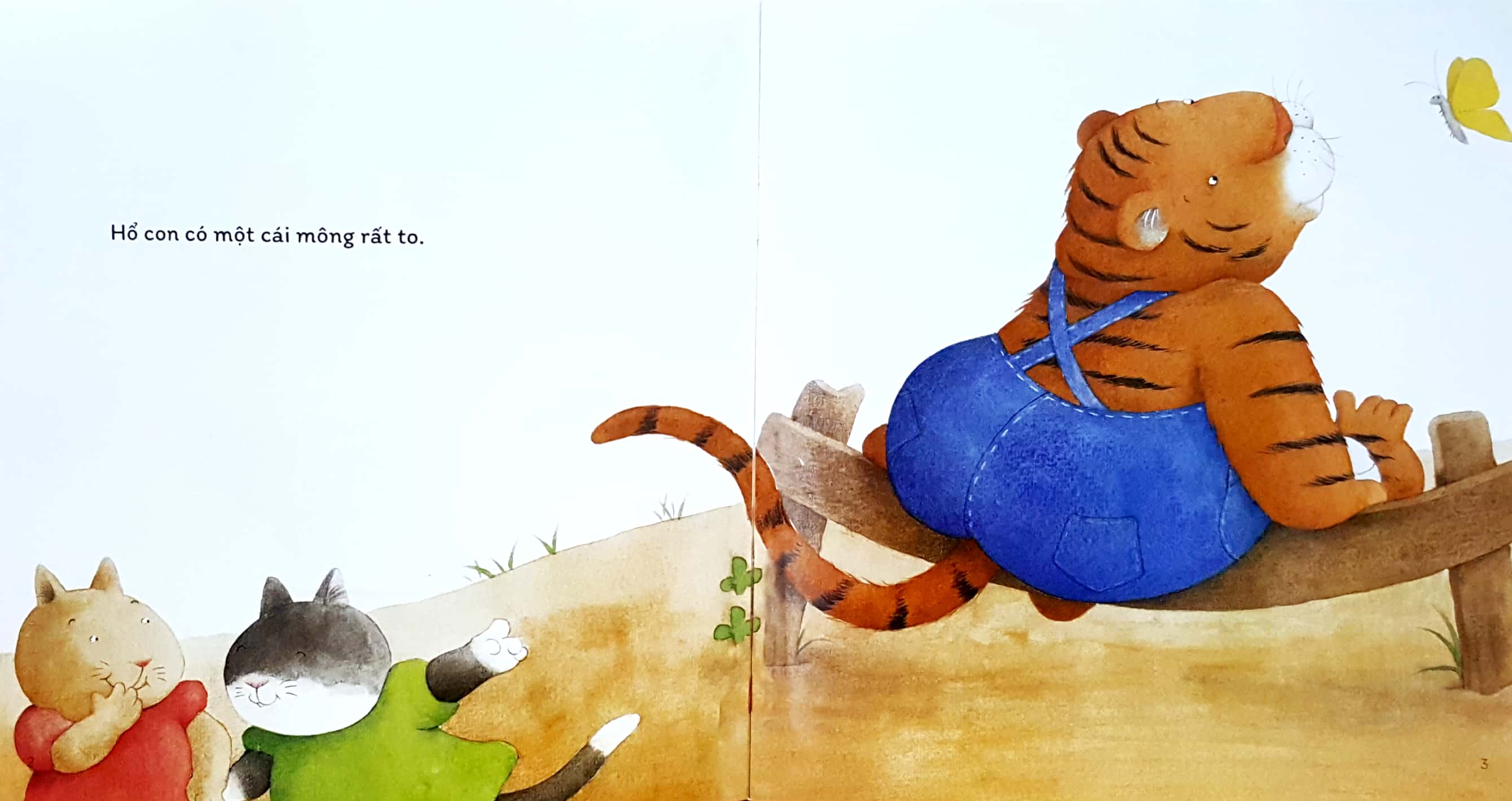 những người bạn ngộ nghĩnh - hổ con mông to