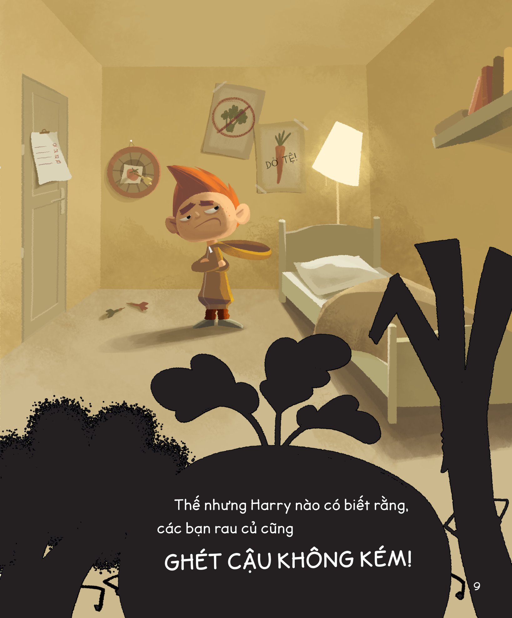 những người bạn rau củ - con yêu, đừng sợ rau xanh!