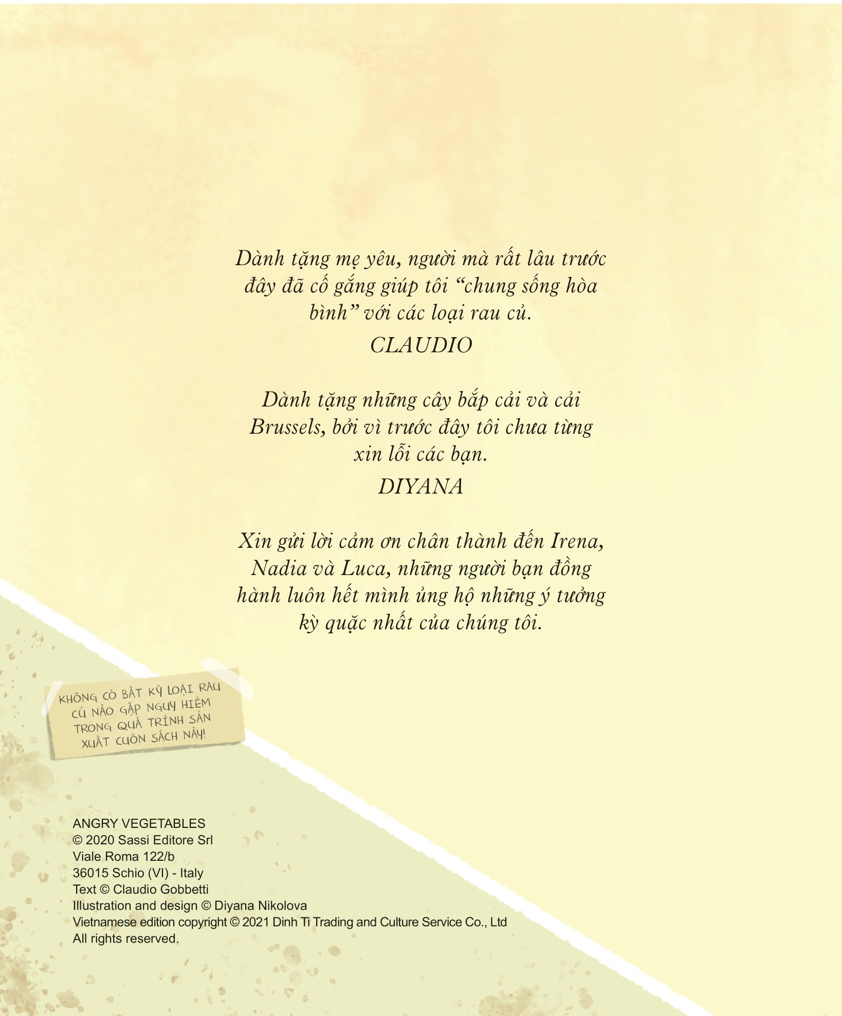 những người bạn rau củ - con yêu, đừng sợ rau xanh!