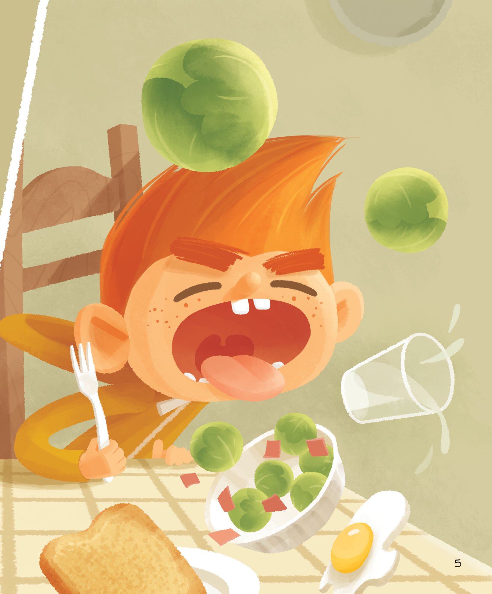 những người bạn rau củ - con yêu, đừng sợ rau xanh!