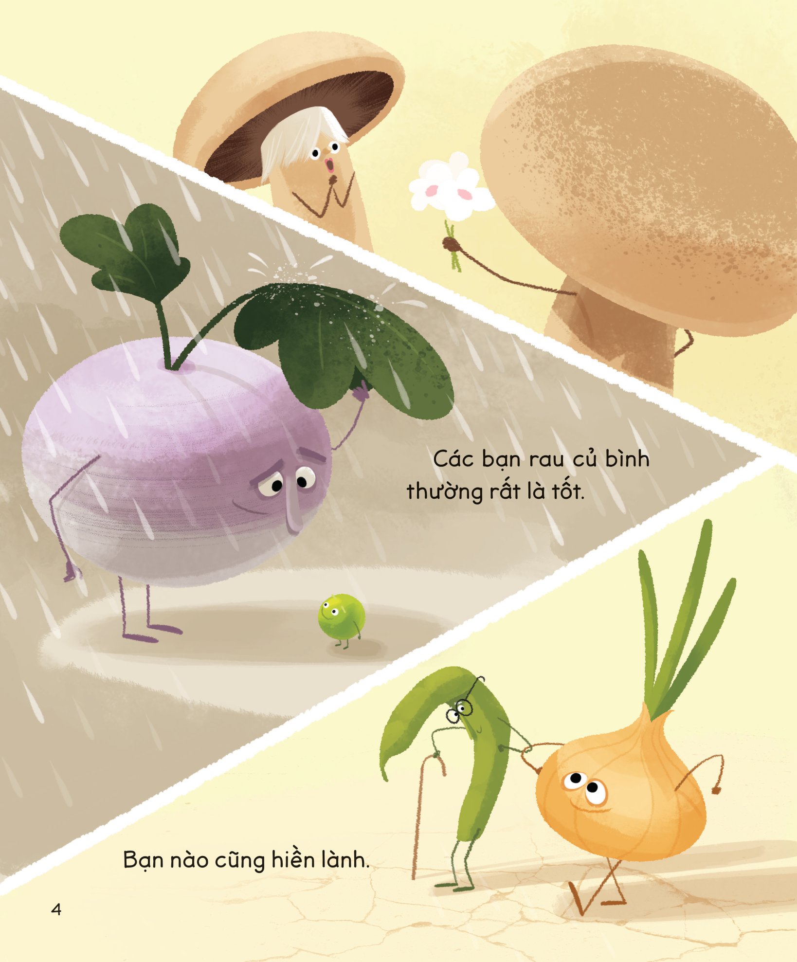 những người bạn rau củ - những "vệ sĩ" của môi trường