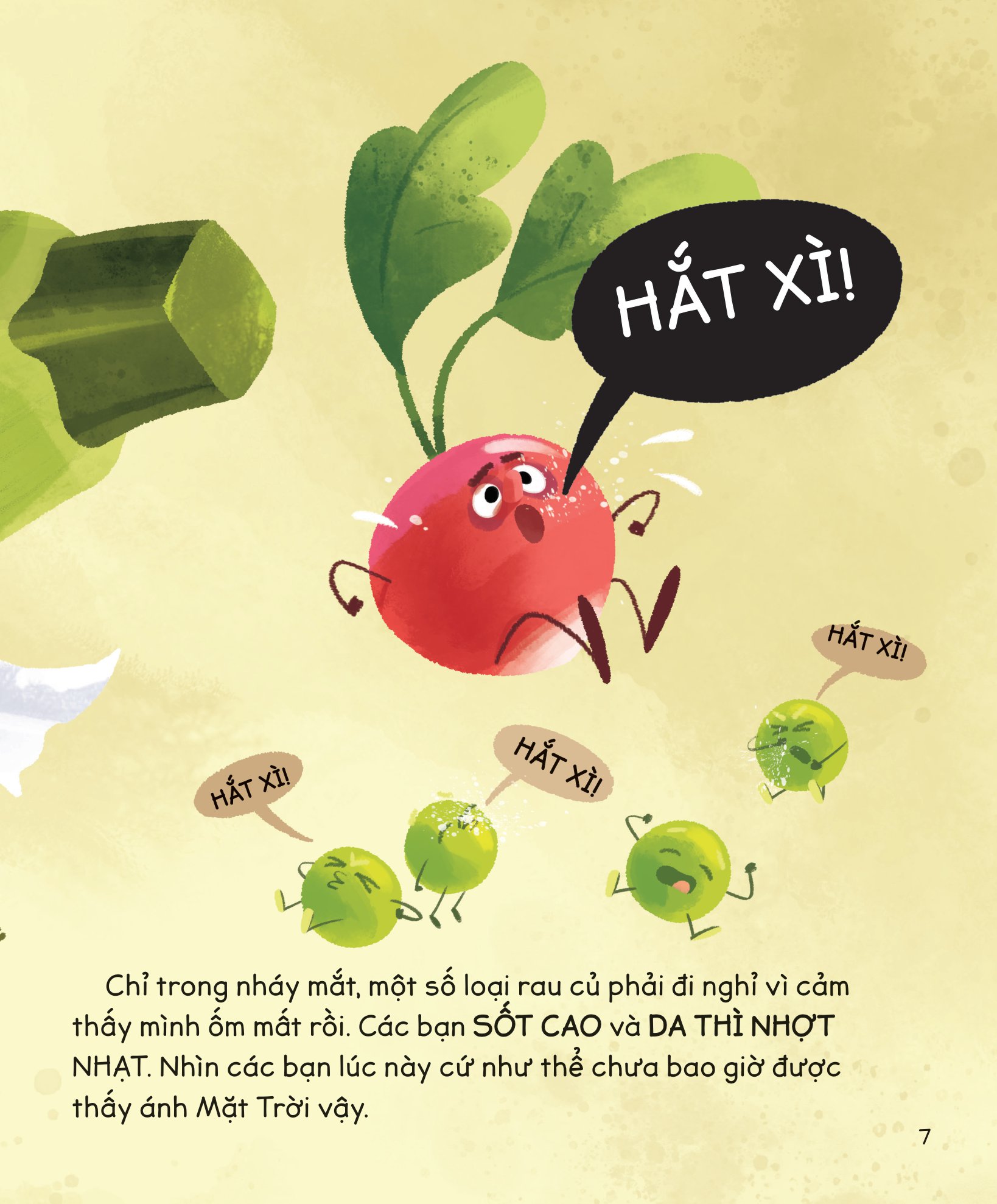 những người bạn rau củ - những "vệ sĩ" của môi trường