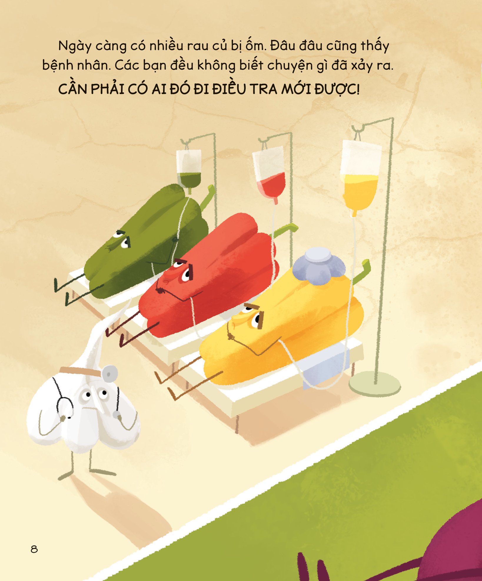 những người bạn rau củ - những "vệ sĩ" của môi trường