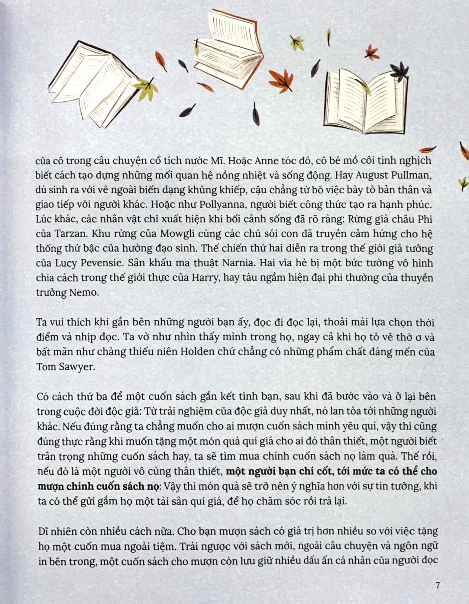 những người bạn từ trang sách