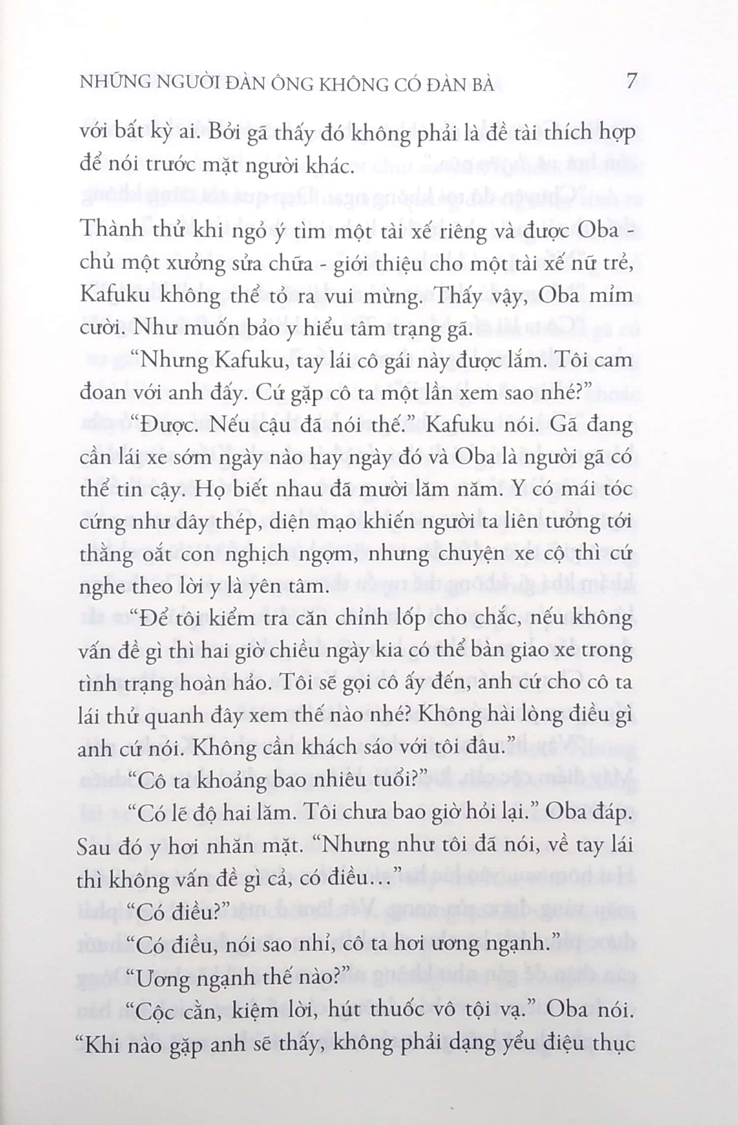 những người đàn ông không có đàn bà (tái bản 2021)